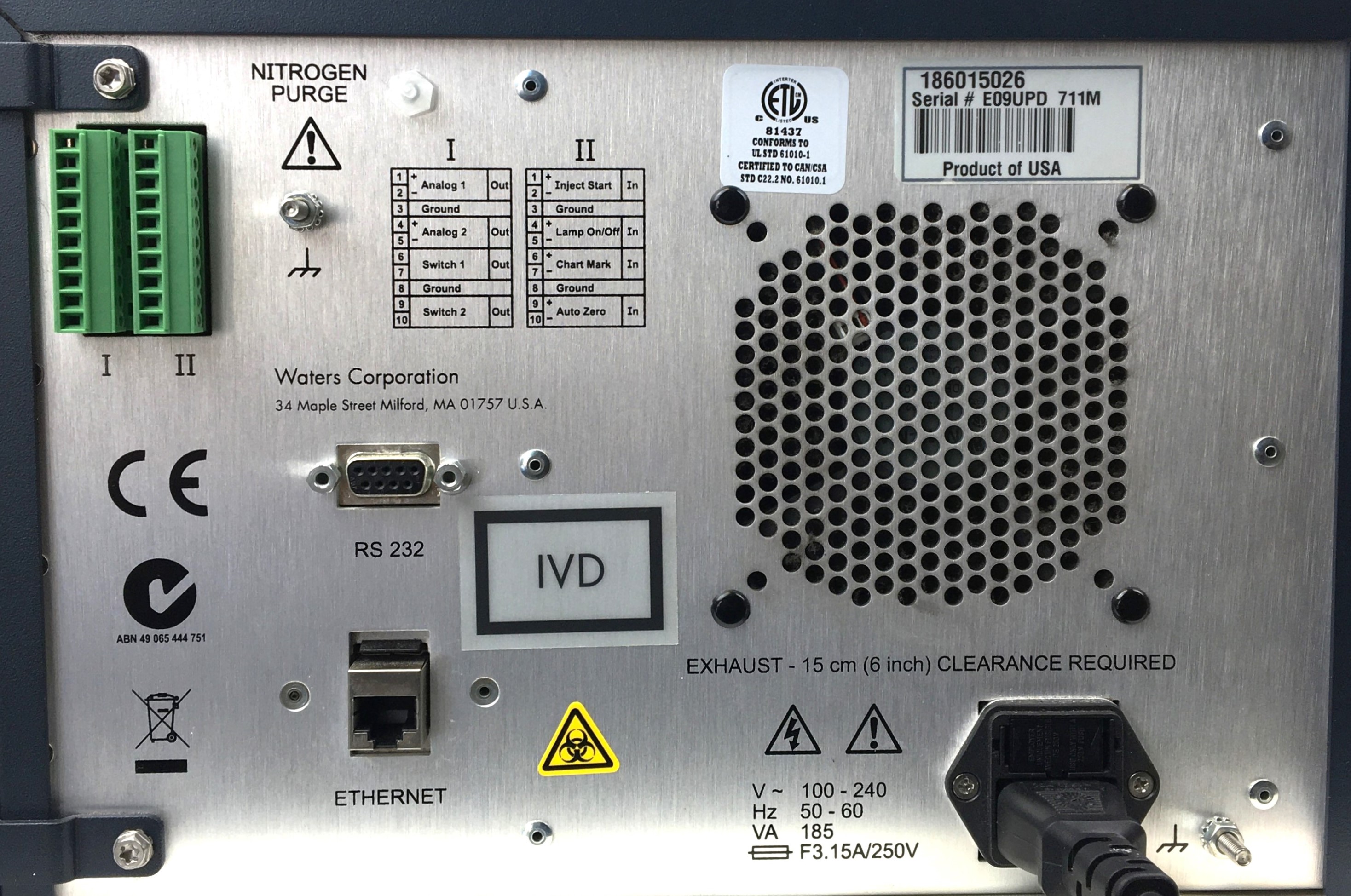 Used Waters Acquity UPLC PDA HPLC Detector
