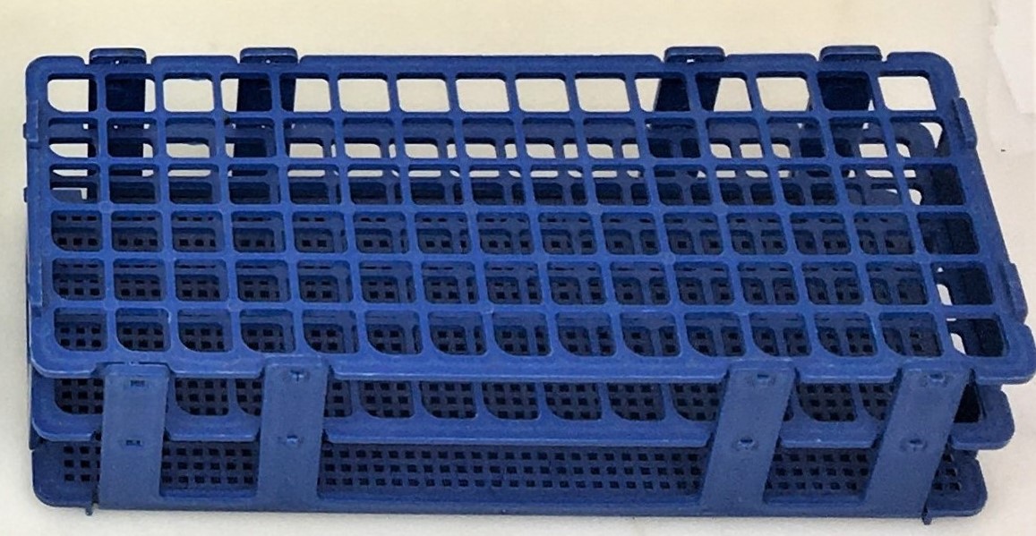 Used Assorted Test Tube Racks (Box of 15)