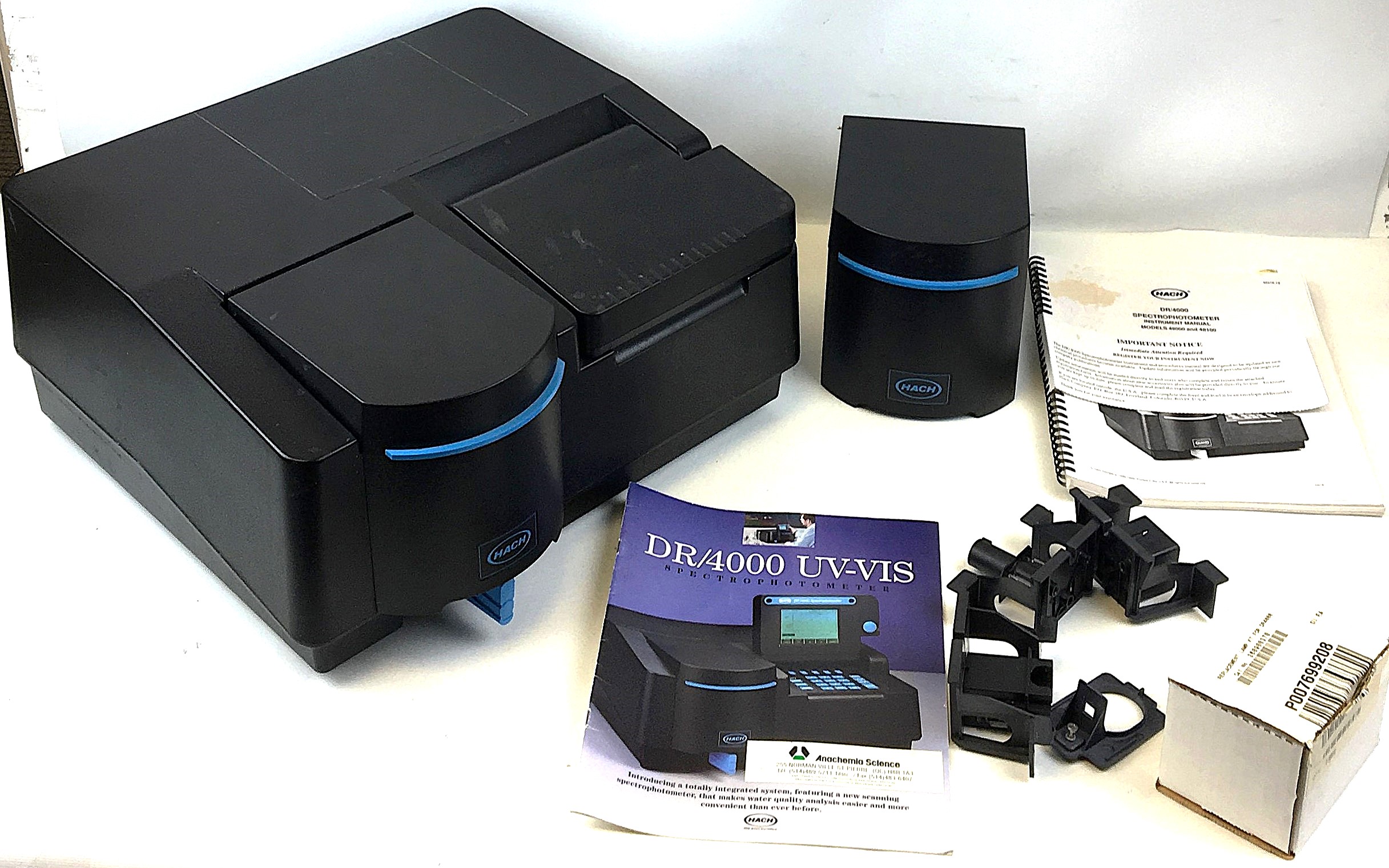 Used Hach DR/4000U Scanning, UV-Visible Spectrophotometer with Accessories (190 to 1100nm)