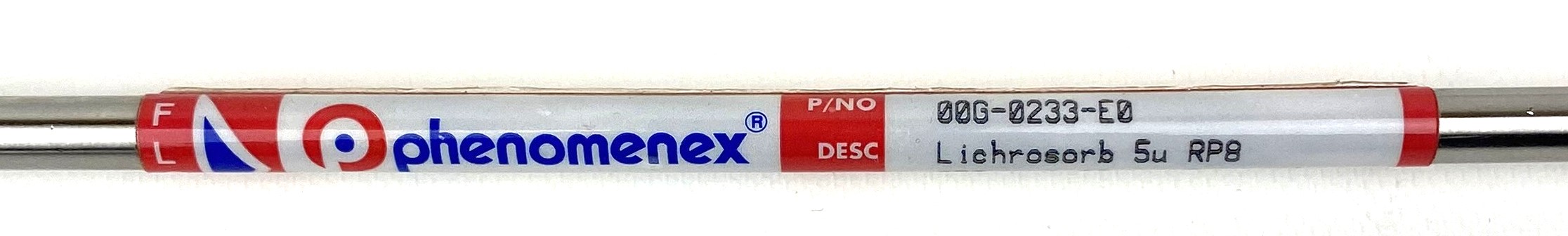 Used Phenomenex Lichrosorb RP8 (00G-0233-E0) LC Column (25 cm × 4.6 mm x 5µm)
