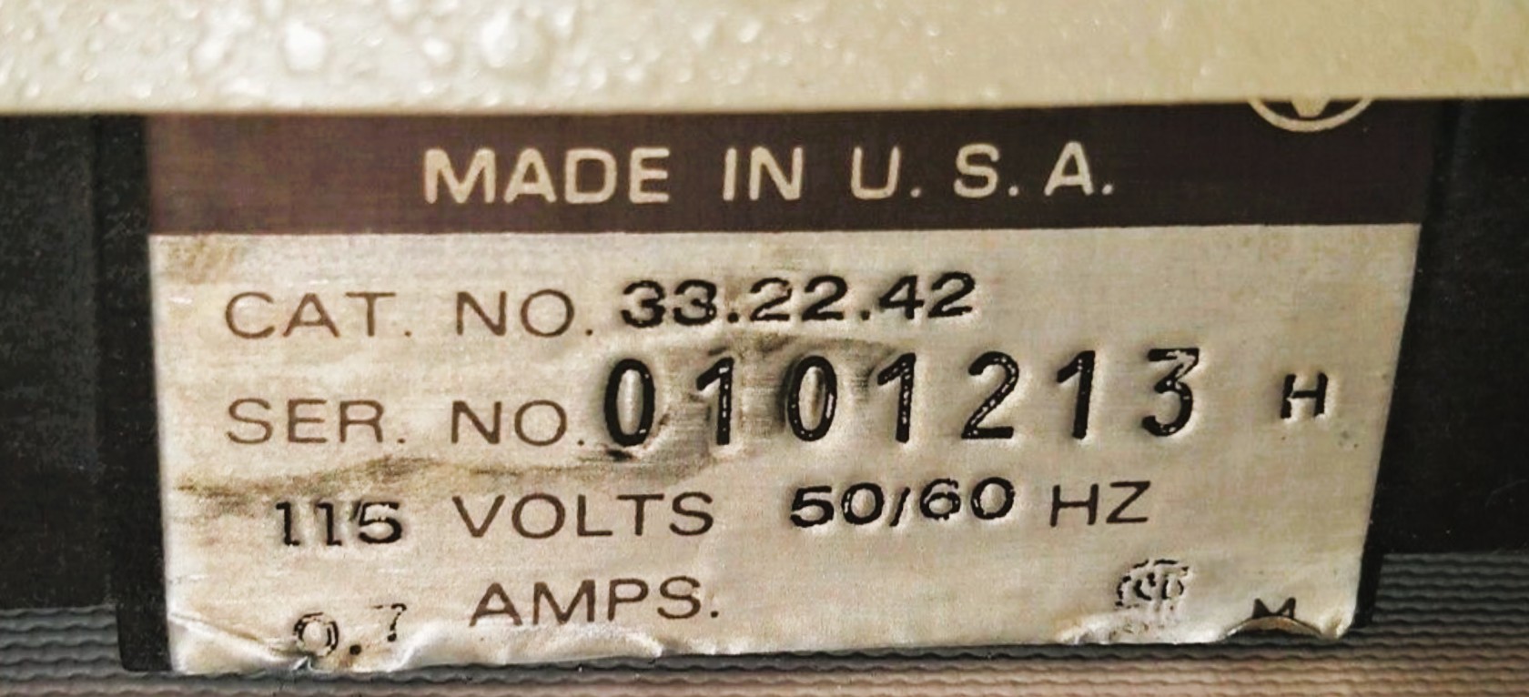 Used Bausch & Lomb Spectronic 21 (33.22.42) Visible Spectrophotometer (340 to 950nm)