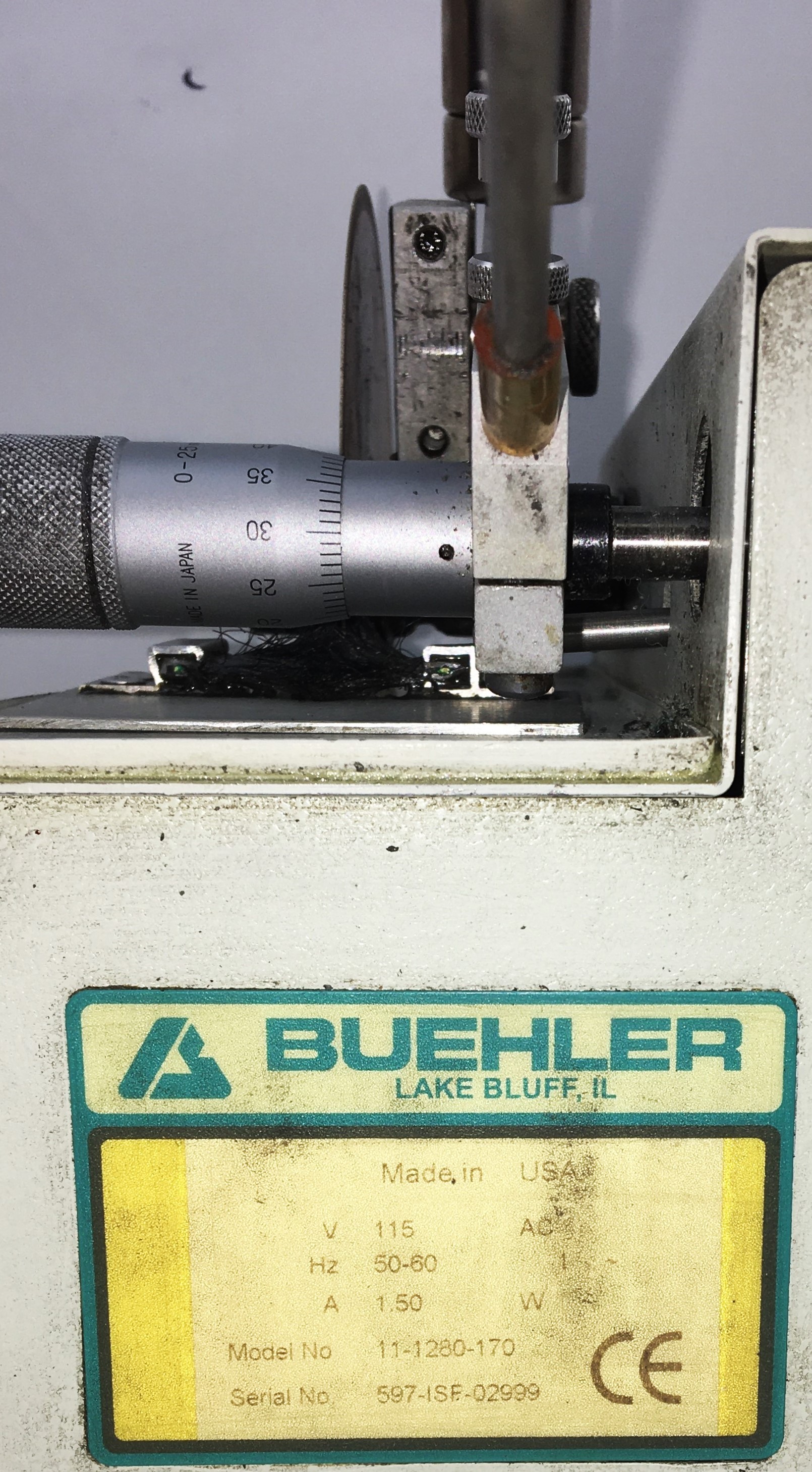 Used Buehler IsoMet Low-Speed Saw with Accessories