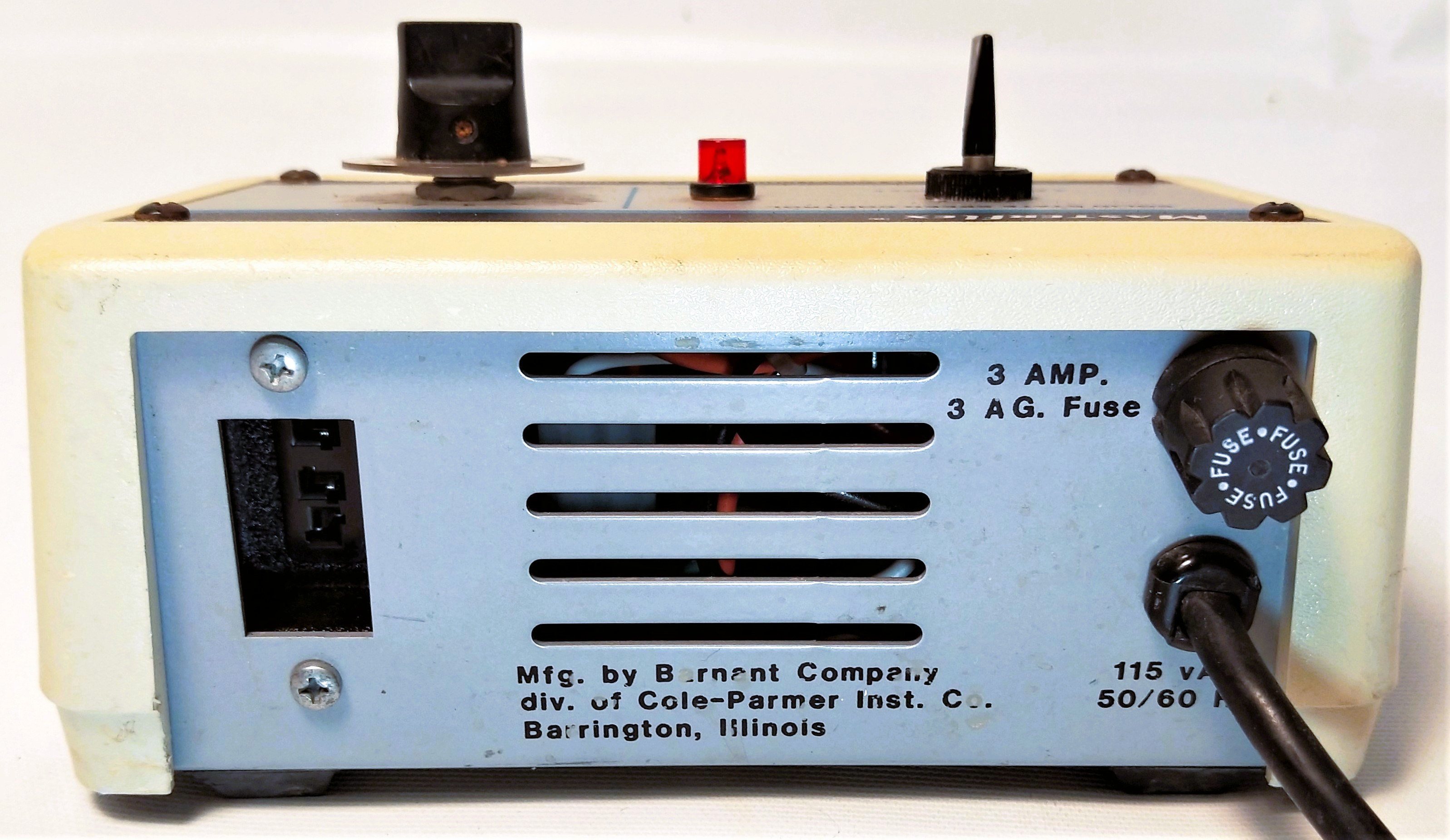 Used Cole-Parmer Masterflex 7553-30 Pump Drive with Solid State Speed Control (1-100rpm)