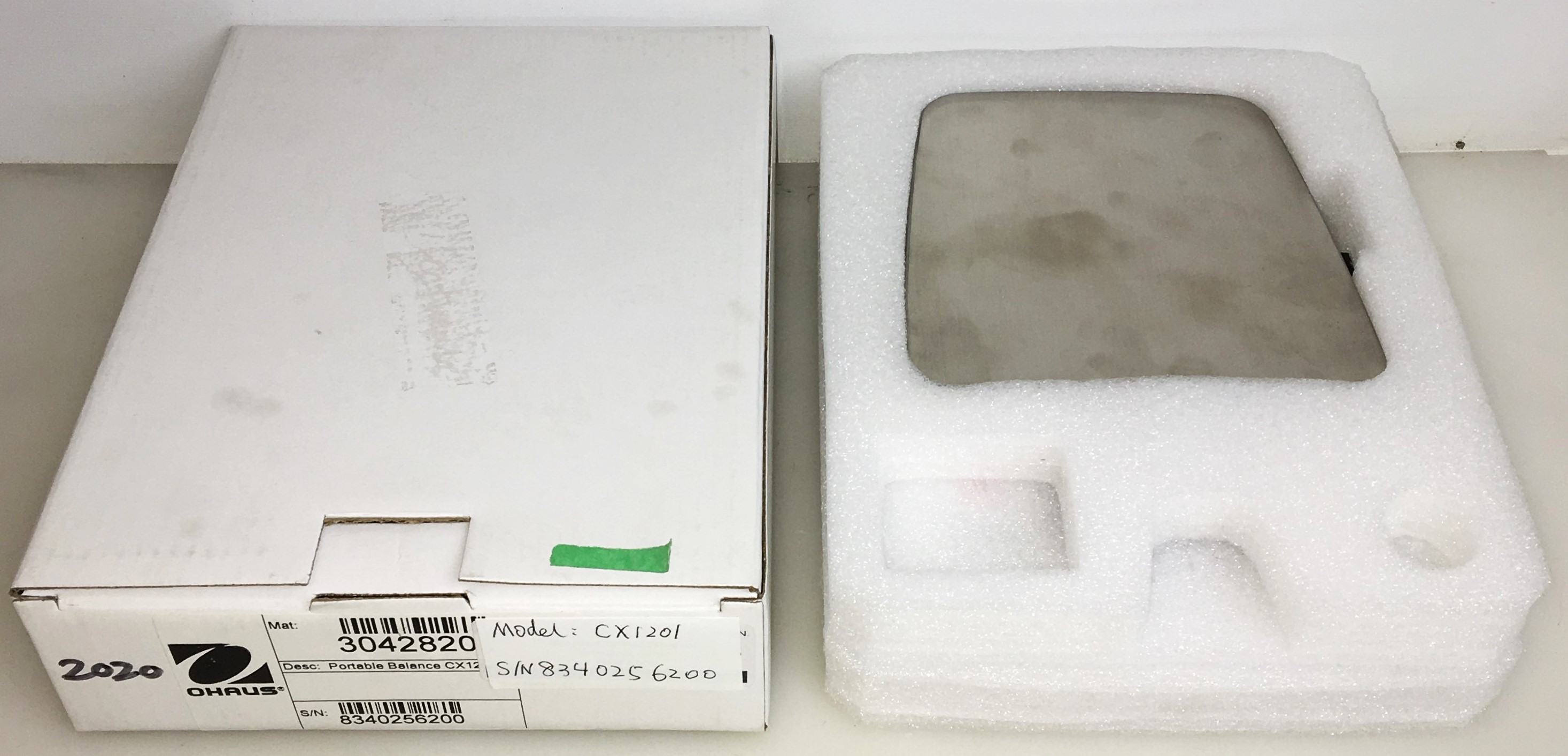 New Open Box Ohaus Compass CX1201 Portable Balance (1200g x 0.1g) 