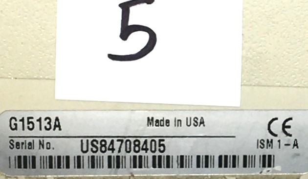 As is Hewlett Packard 6890 Series (G1513A) Autoinjector Tower - SOLD AS-IS FOR PARTS