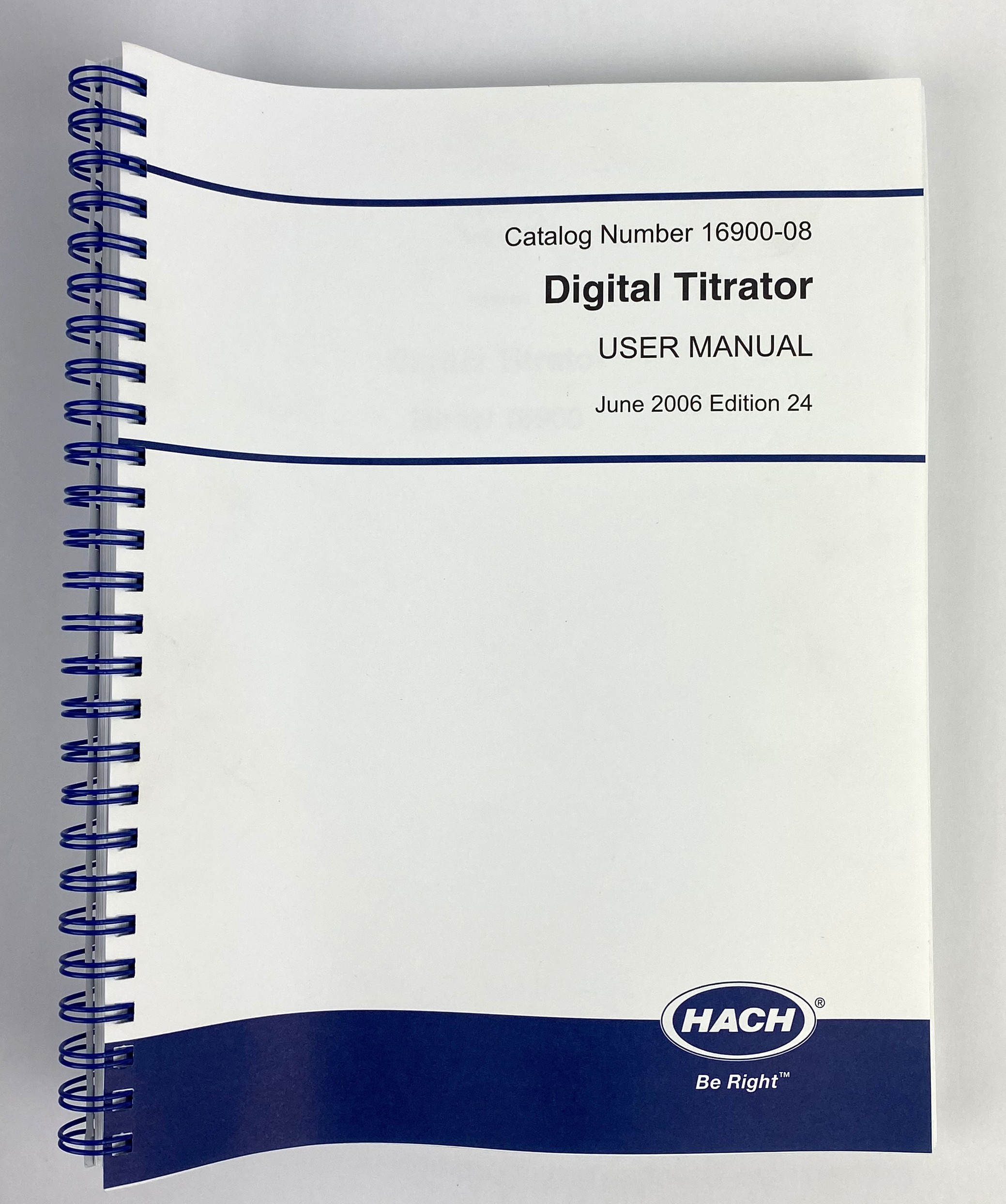 Used Hach 16900-08 Digital Titrator with SU-DT Sulfite Test Kit