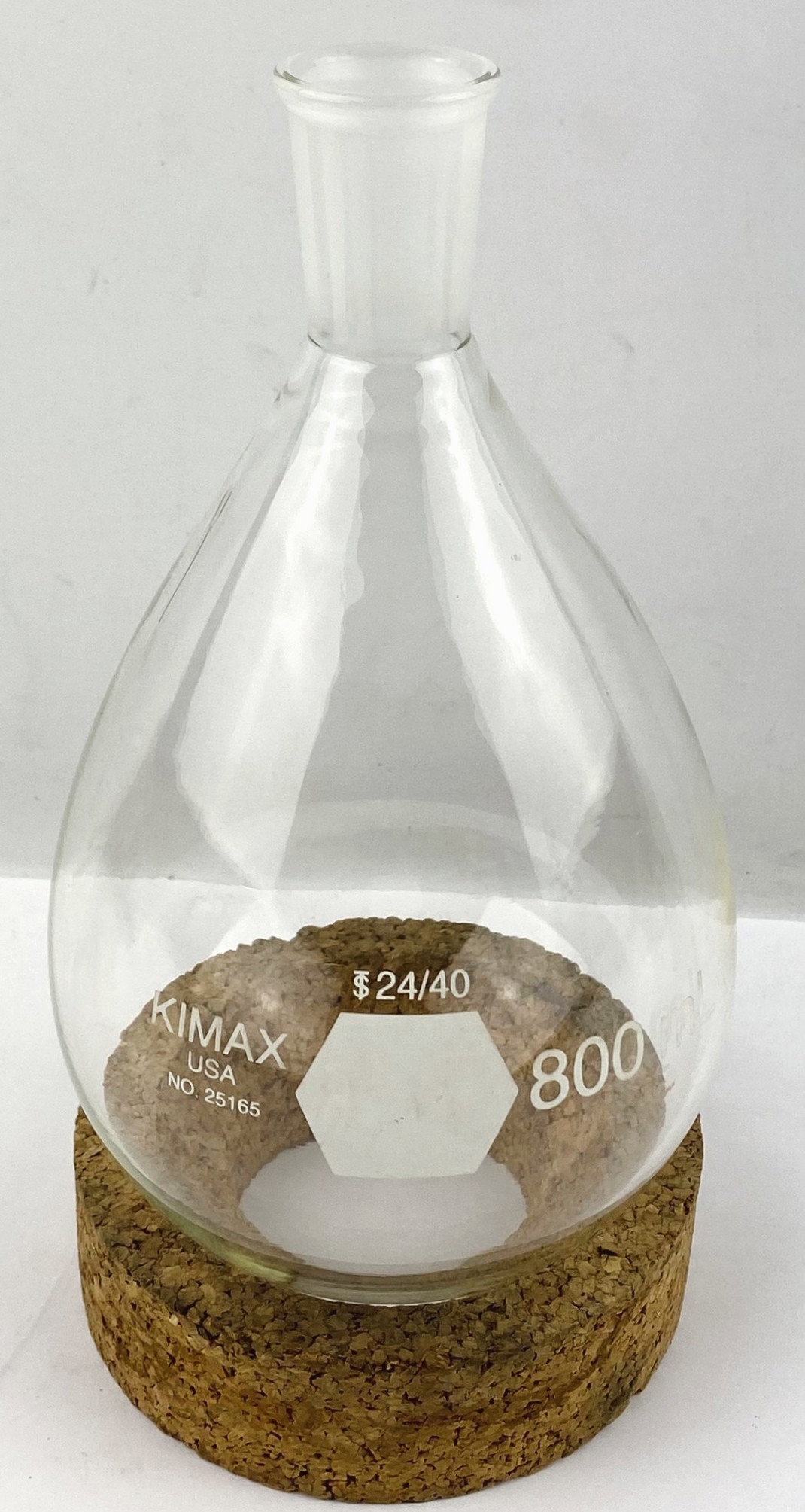 Used Kimble 25165 KIMAX 800mL Recovery Flask