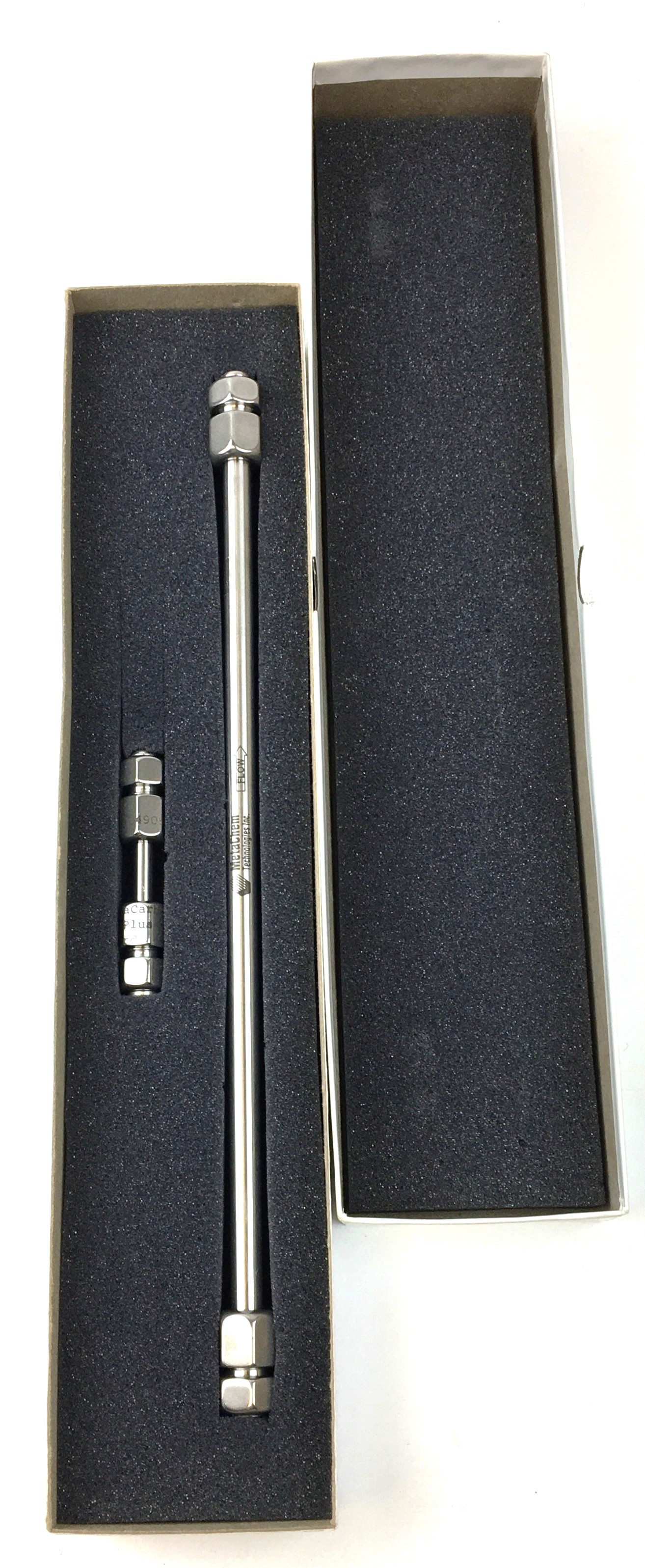 New Open Box Agilent MetaCarb Ca Plus 5205 HPLC Column with 5206 Guard Column