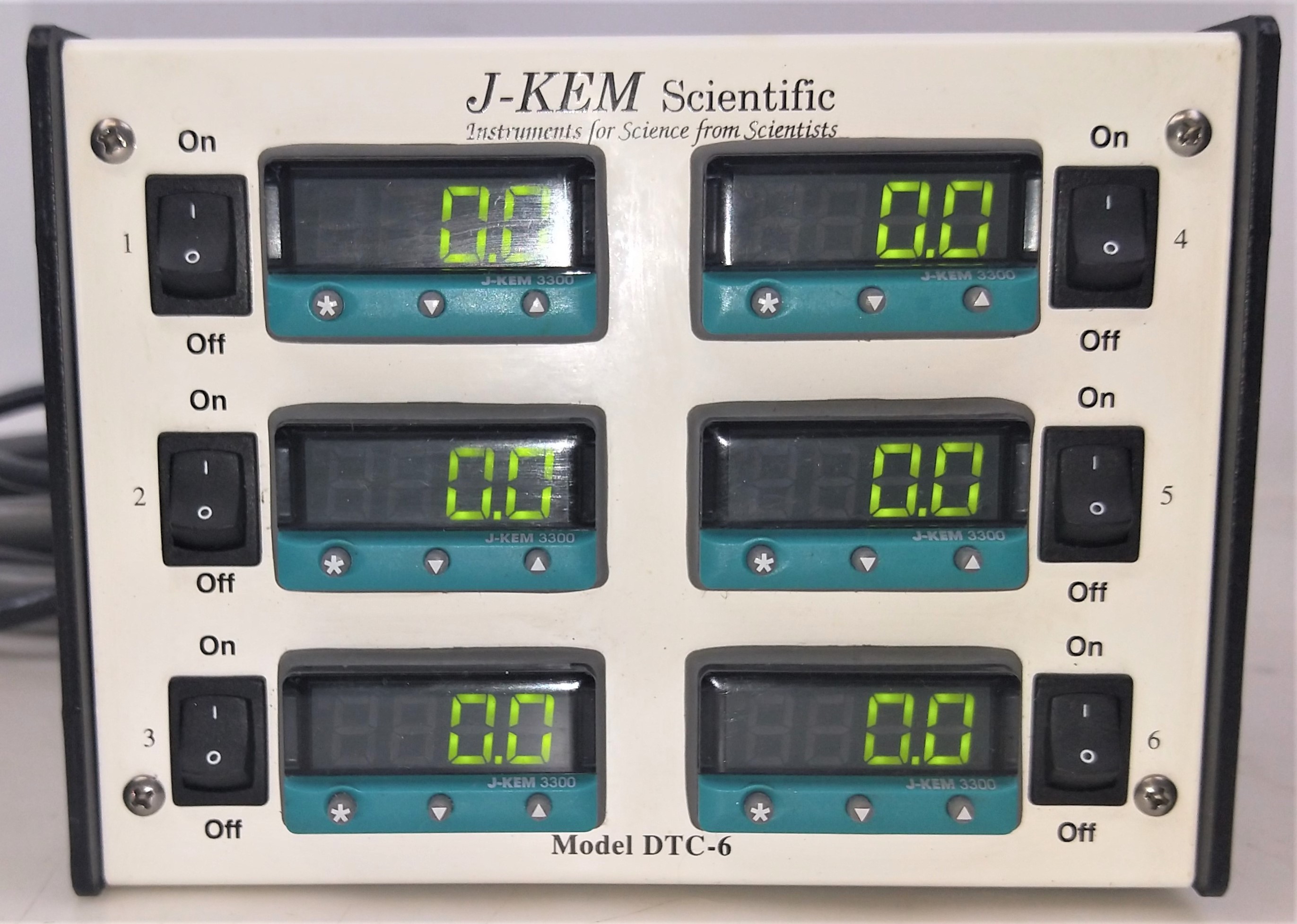 Used J-KEM Model DTC-6 Temperature Controller