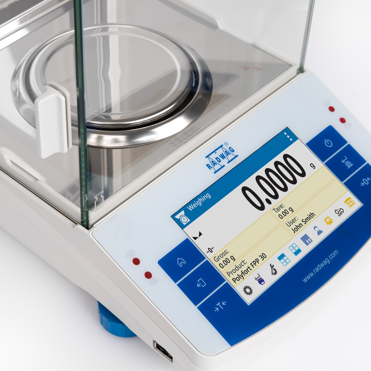 New Radwag AS 520.X2 PLUS Analytical Balance (520g x 0.1mg)