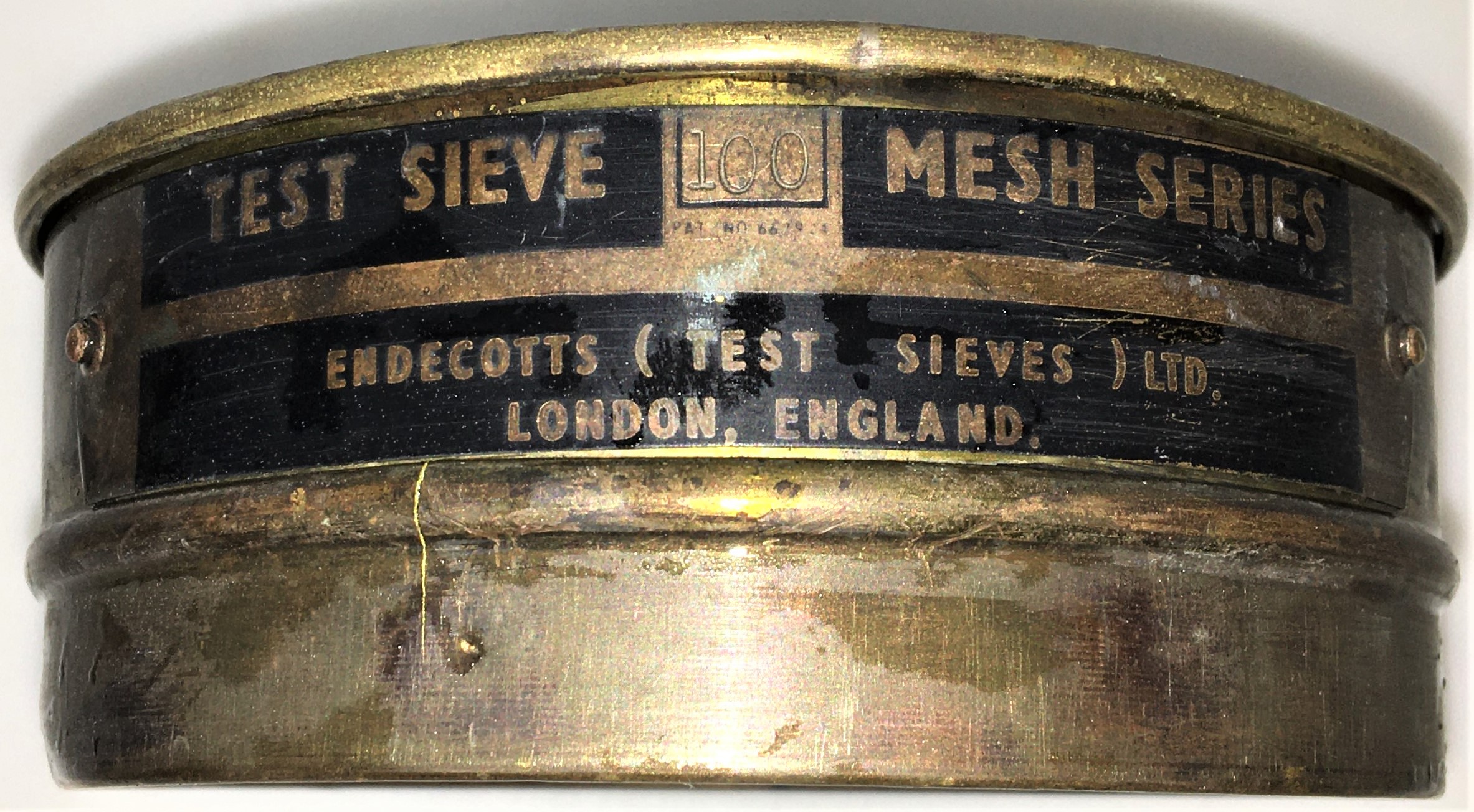 Used Endecotts 6" Brass Sieve Set (Set of 5)