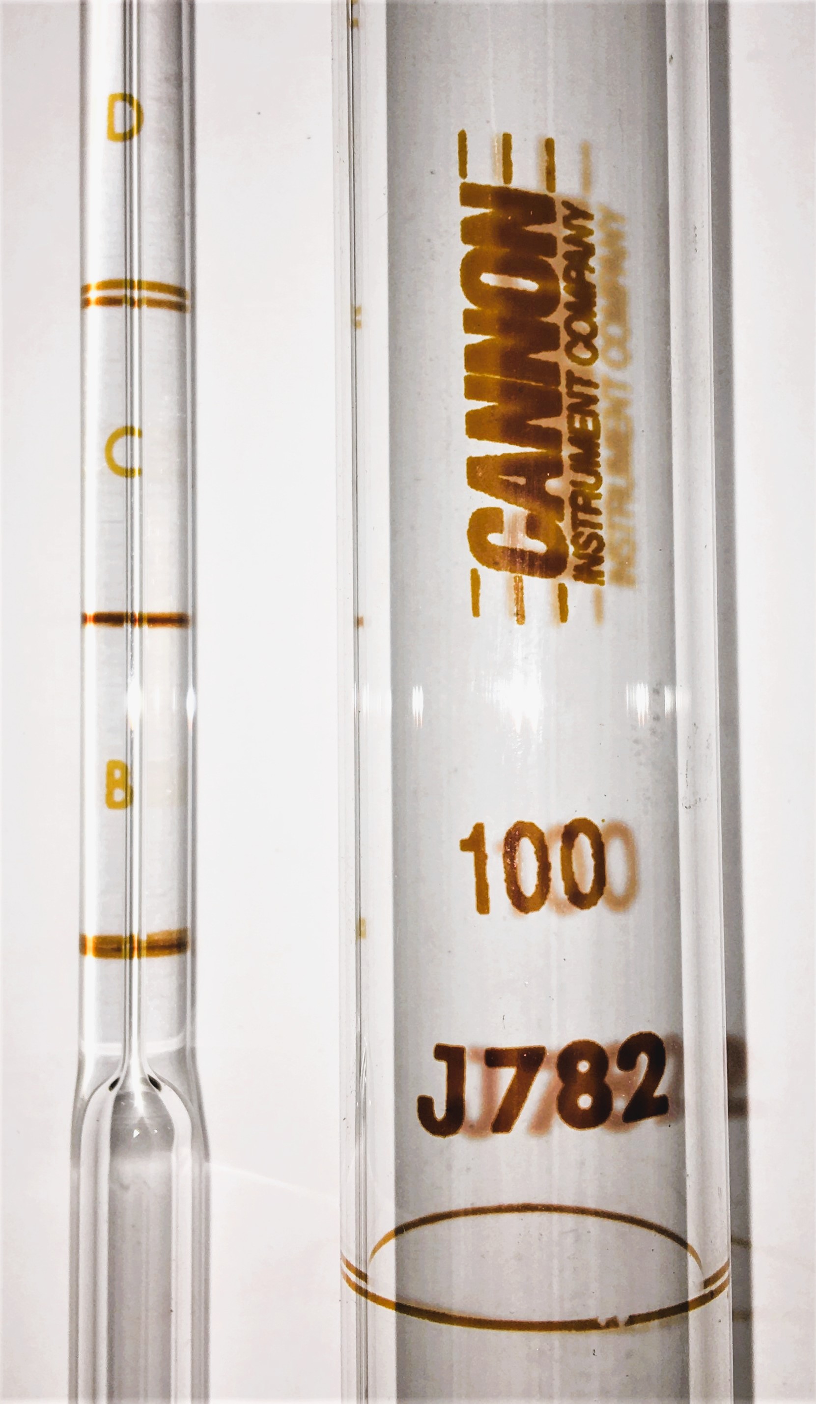 New Open Box Cannon AIVC-100 (9724-R60) Asphalt Institute Vacuum Viscometer Tube (Size 100)