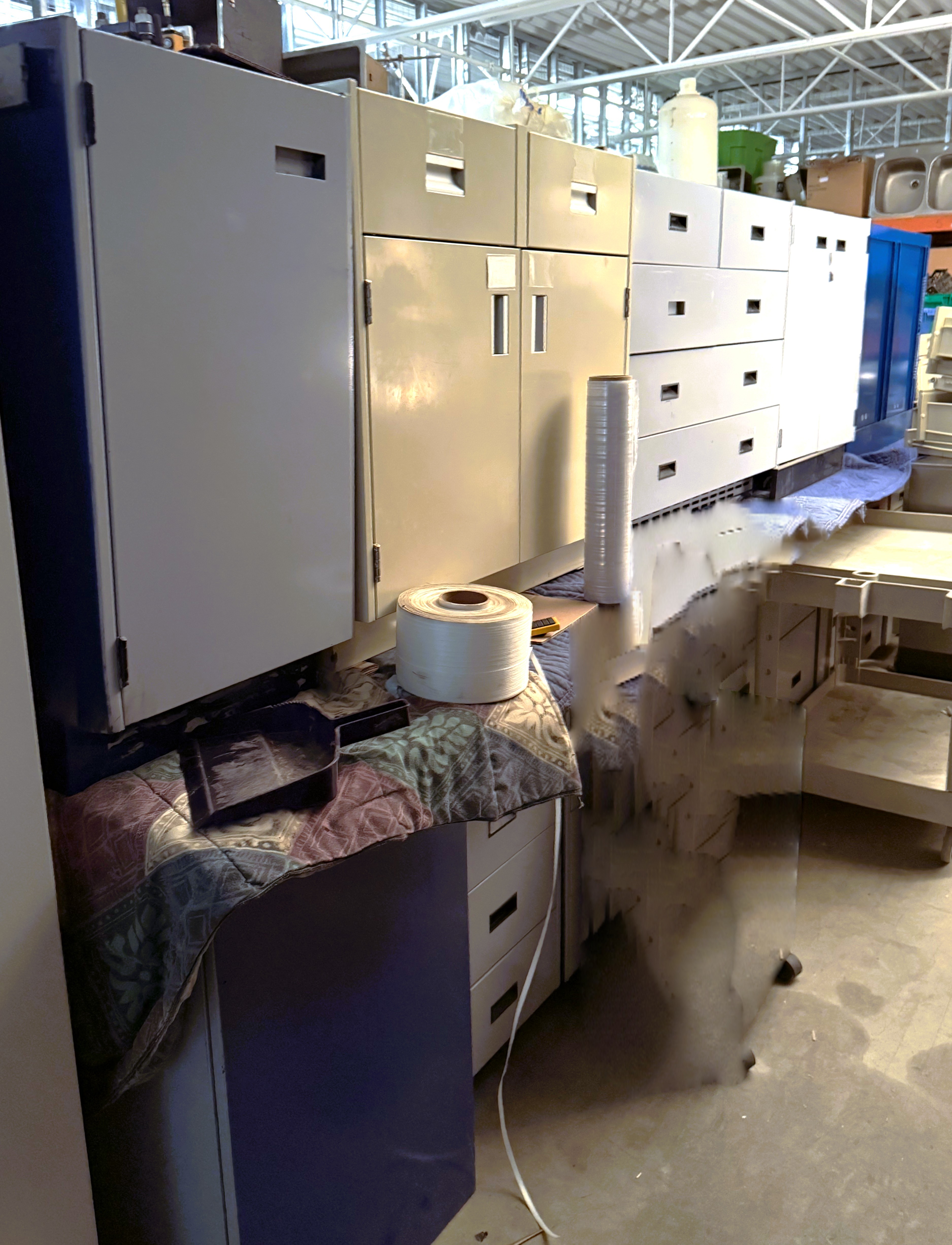 Used Metal Laboratory Cabinetry (Priced/Linear Ft)