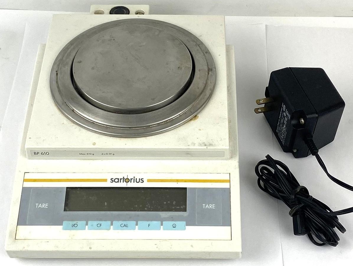 Used Sartorius BasicPlus BP610 Top-Loading Balance (610g x 0.01g)