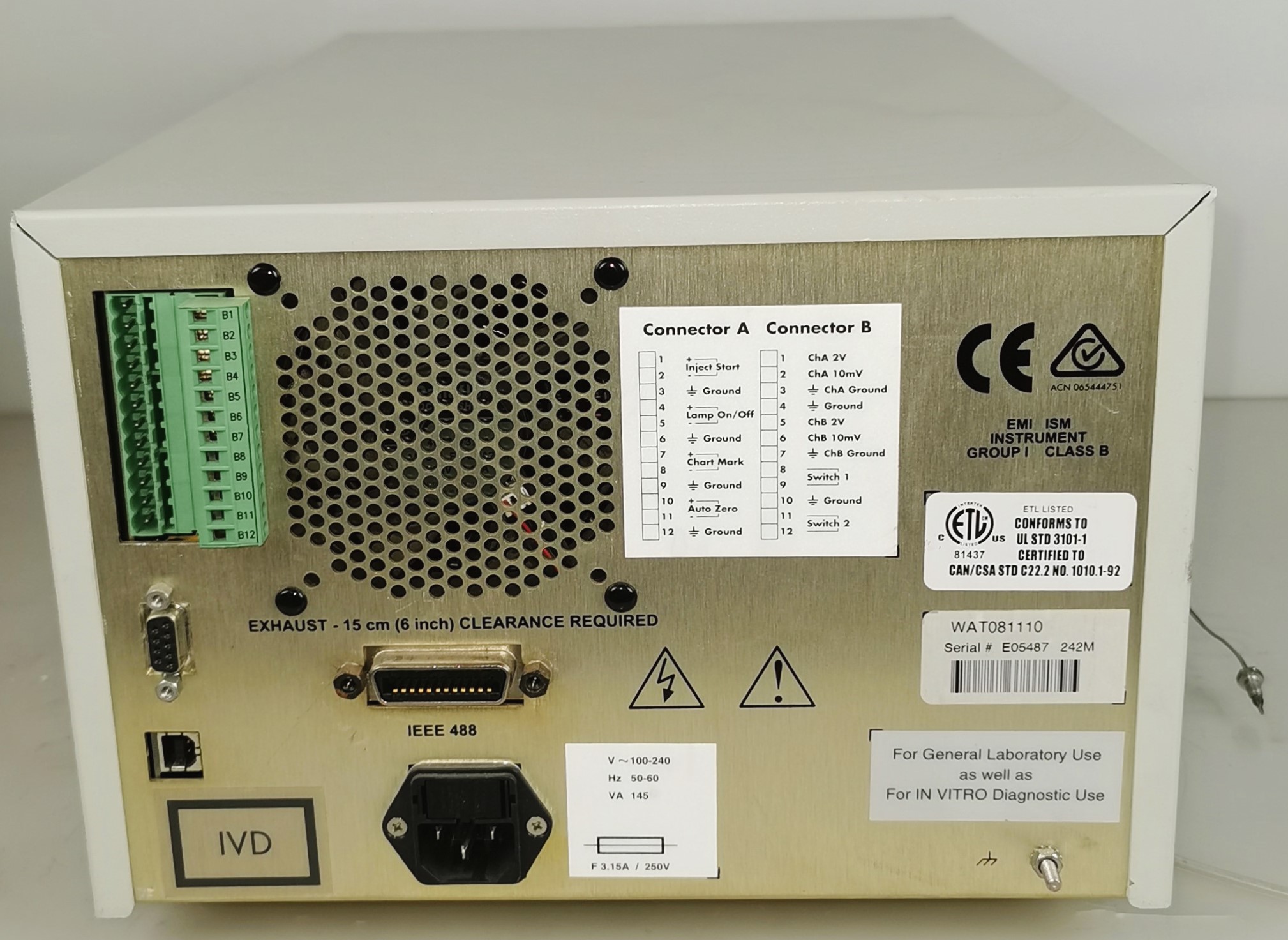 Used Waters UV-Visible HPLC System