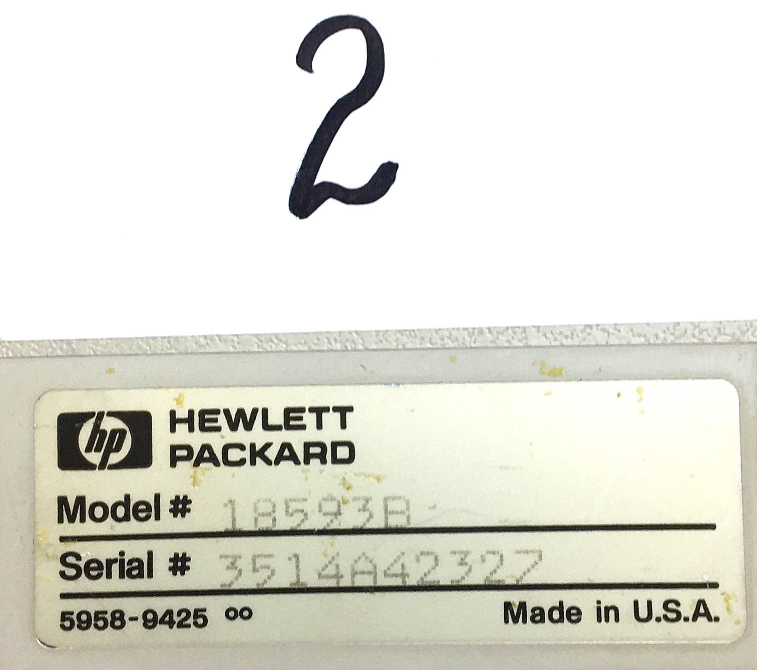 As is Hewlett Packard 7673 (18593B) Autoinjector Tower - SOLD AS-IS FOR PARTS