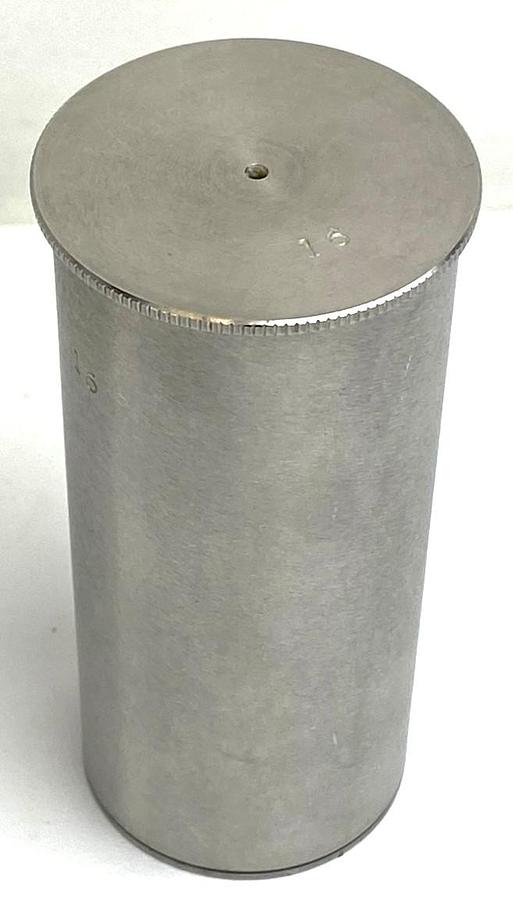 Used Gardco WG-SS-100/C Stainless-Steel 100mL Specific Gravity Cup