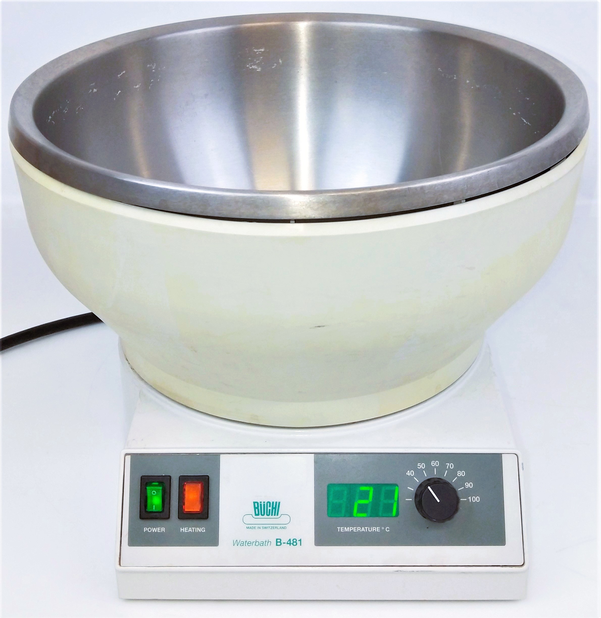 Used Buchi B-481 Digital Heated Water Bath for Rotary Evaporator (5L)