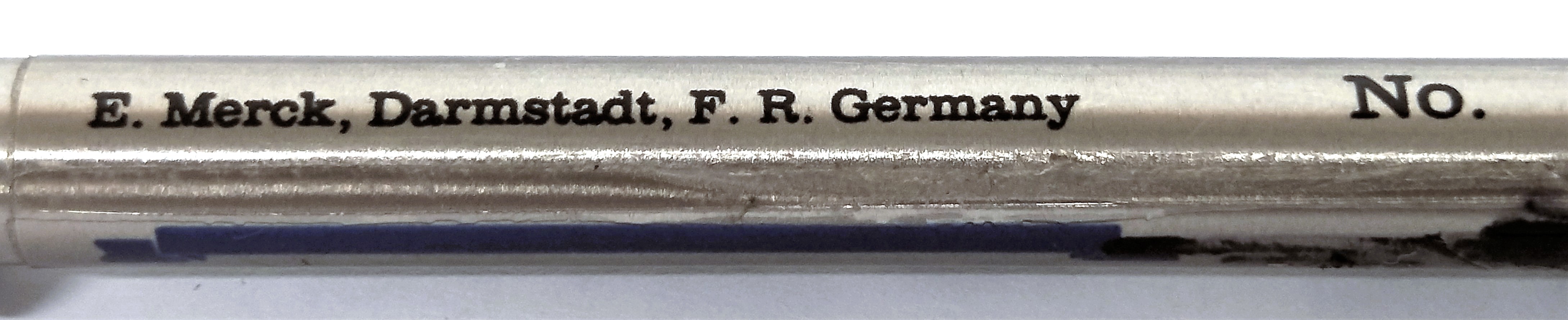 Used Merck LiChrospher Si-60 (LiChroCART 125-4) HPLC Cartridge (12.5cm x 4mm x 5µm)