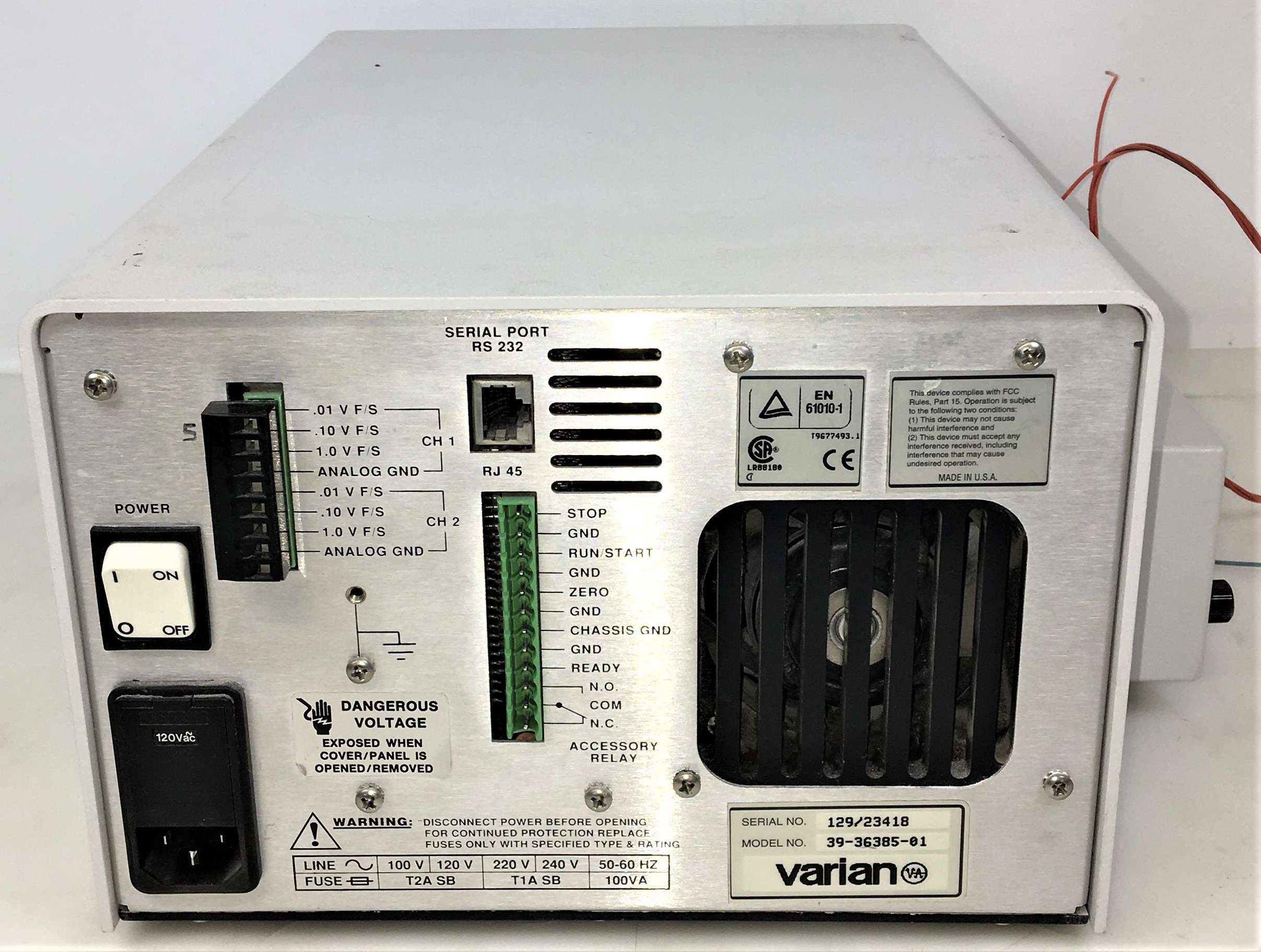 Used Varian ProStar PDA-Fluorescence HPLC System