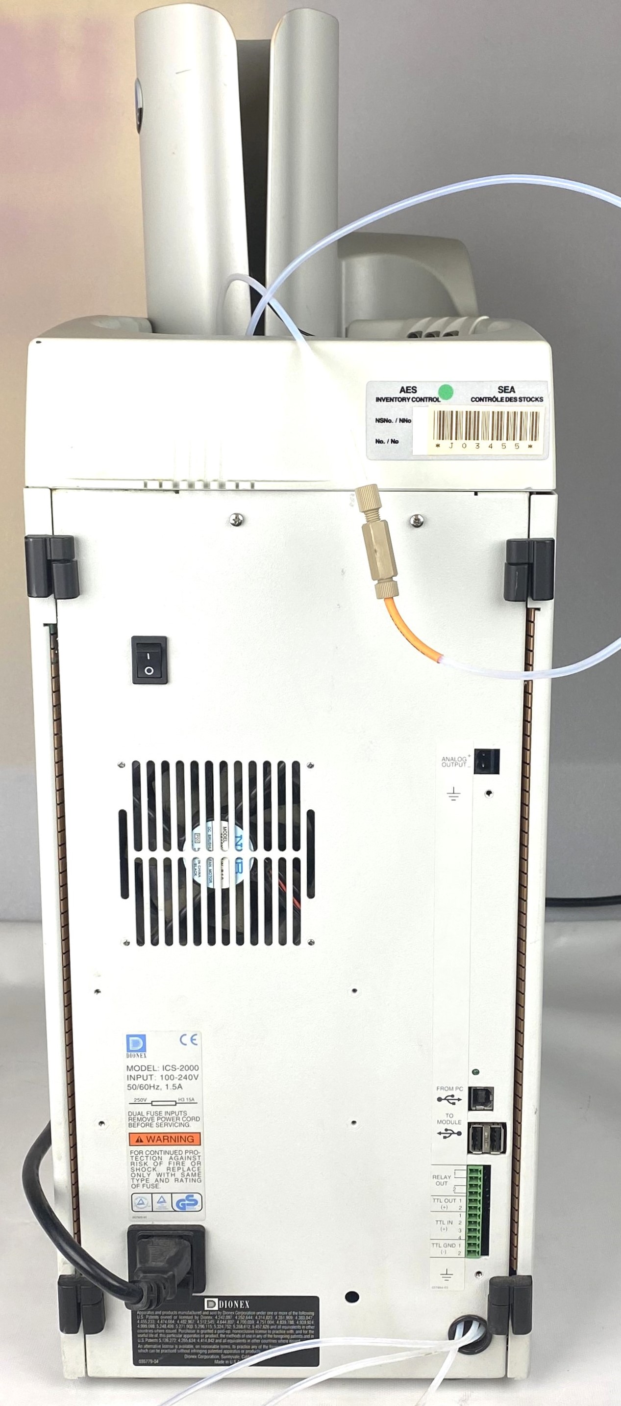 As is Dionex ICS-2000 Ion Chromatograph (AS-IS FOR PARTS)