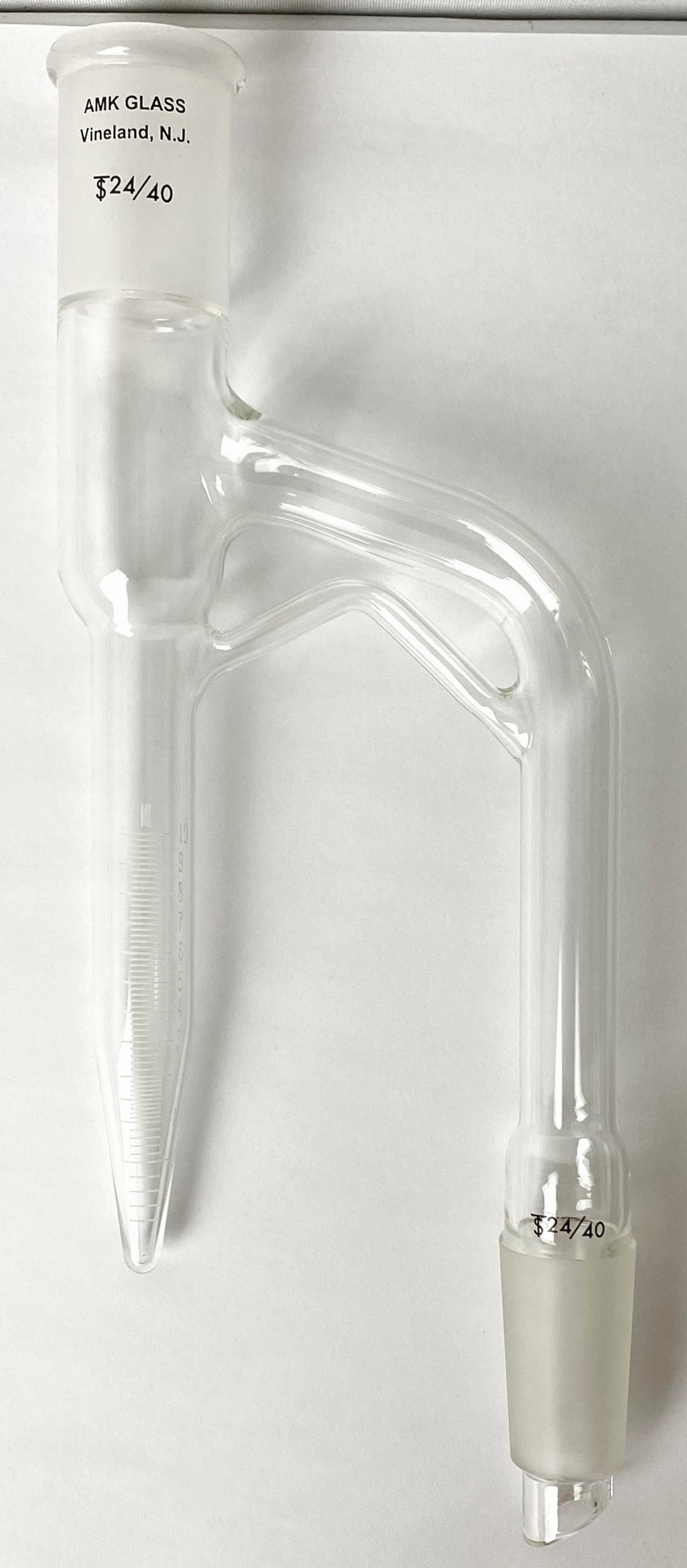 Used AMK AST 95-10D Dean-Stark Moisture Trap with 10mL Return Tube