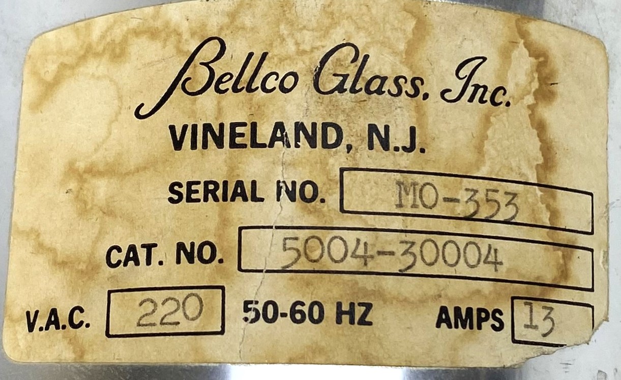 Used Fisons WH/A/250 Heating Element for Water Still