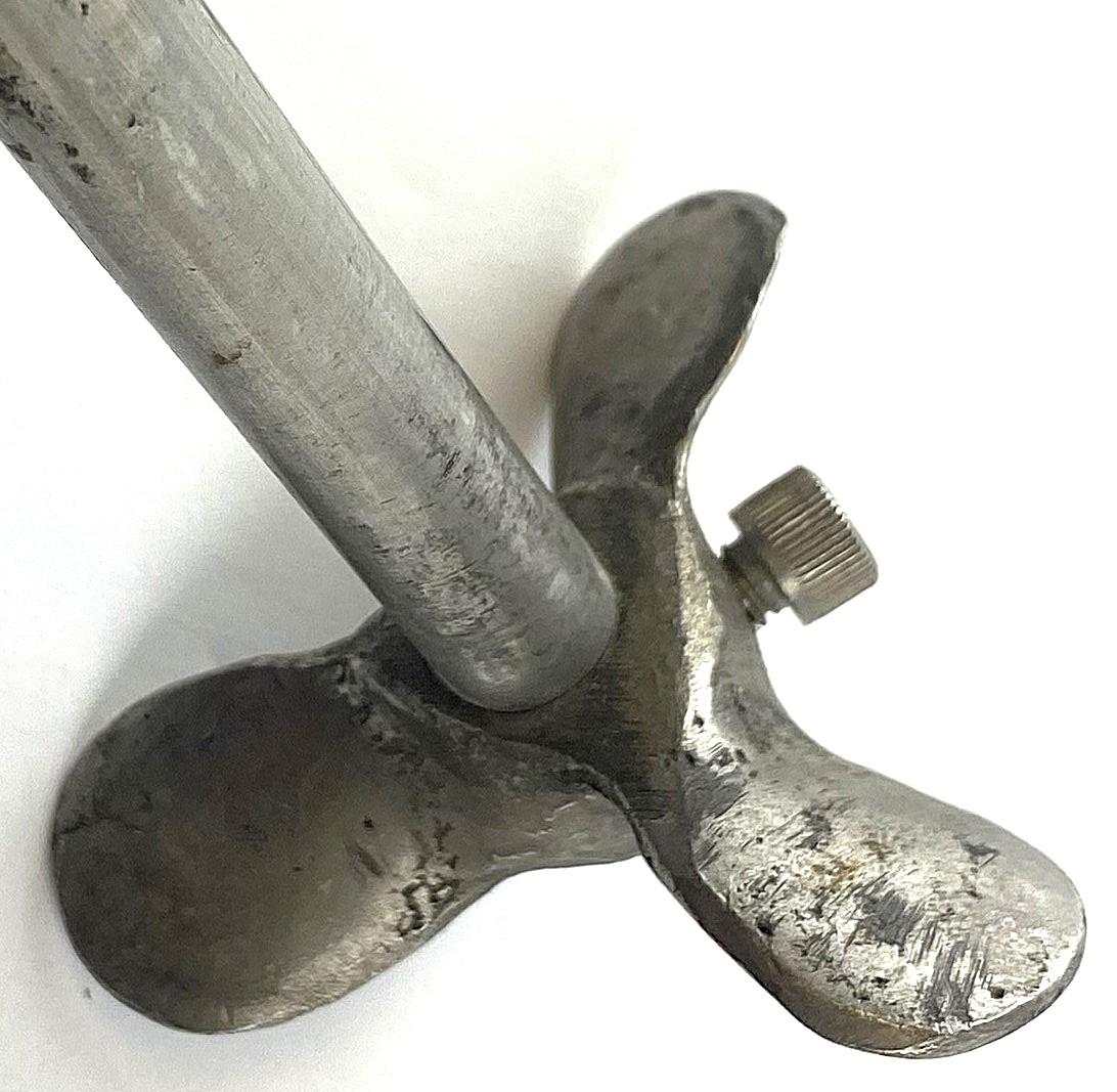 Used Stainless Steel Axial Flow Pitched Blade Impeller