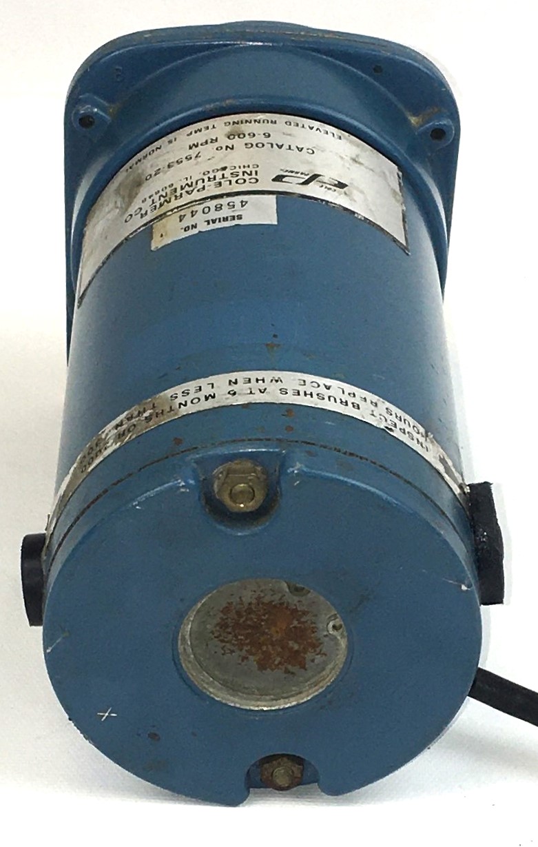 Used Cole-Parmer Masterflex 7553-20 Pump Drive with Solid State Speed Control (6-600rpm)