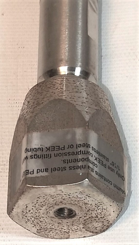 Used Vydac 218TP510 C18 Semi-Preparative HPLC Column (25 cm × 10 mm x 5µm)