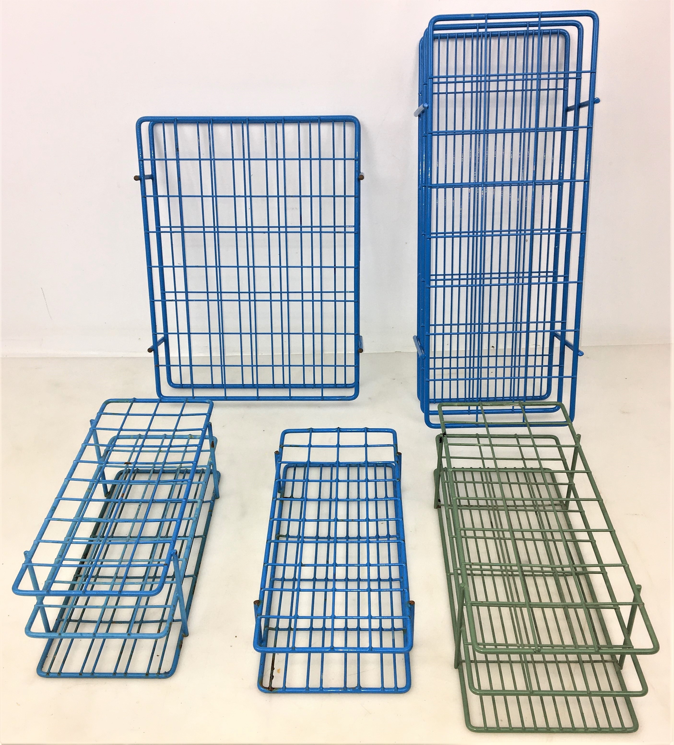 Used Test Tube Racks - Box of 20 Assorted Racks
