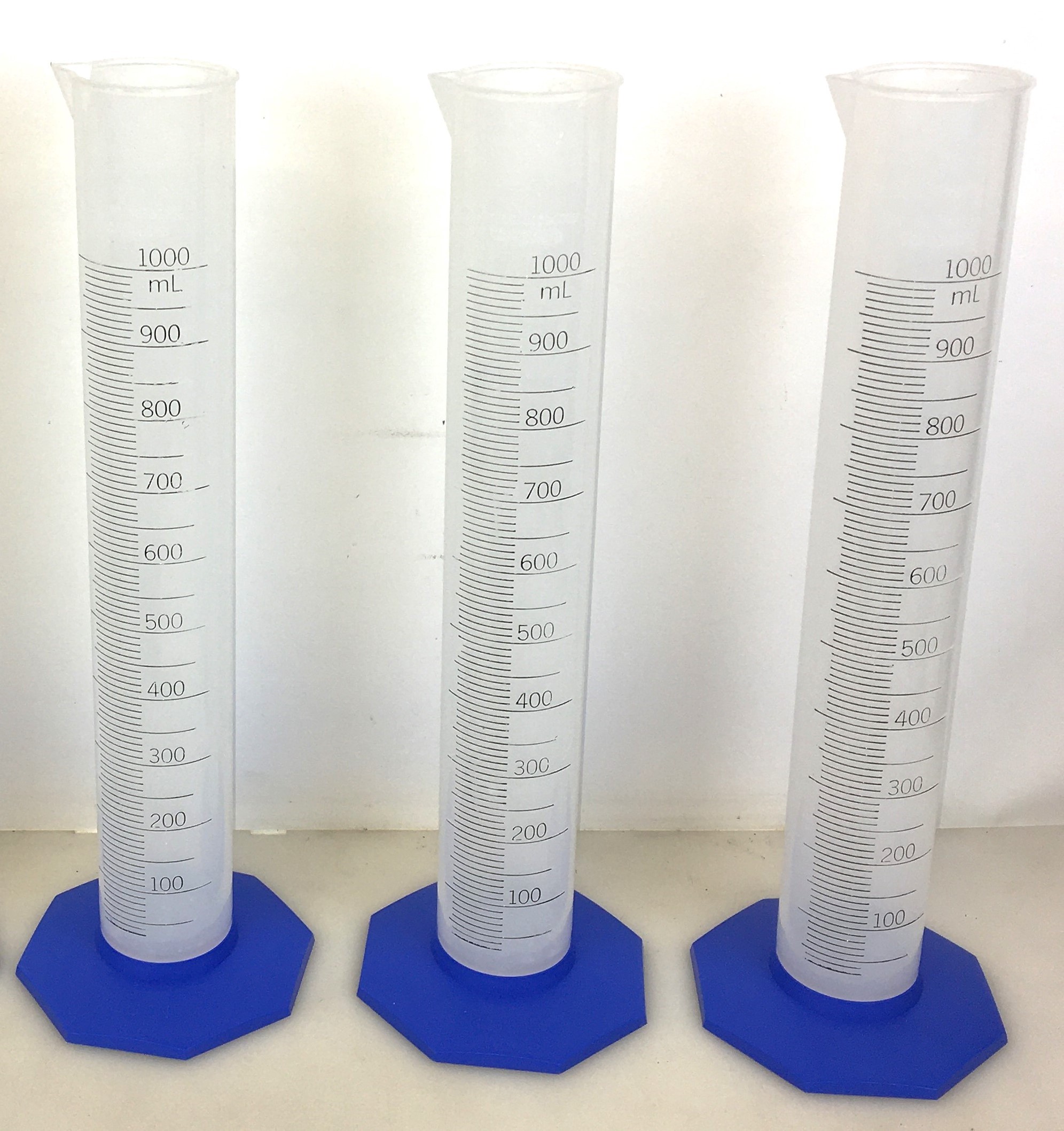 New Open Box Nalgene 3662-1000 Plastic Graduated Cylinder - 1L