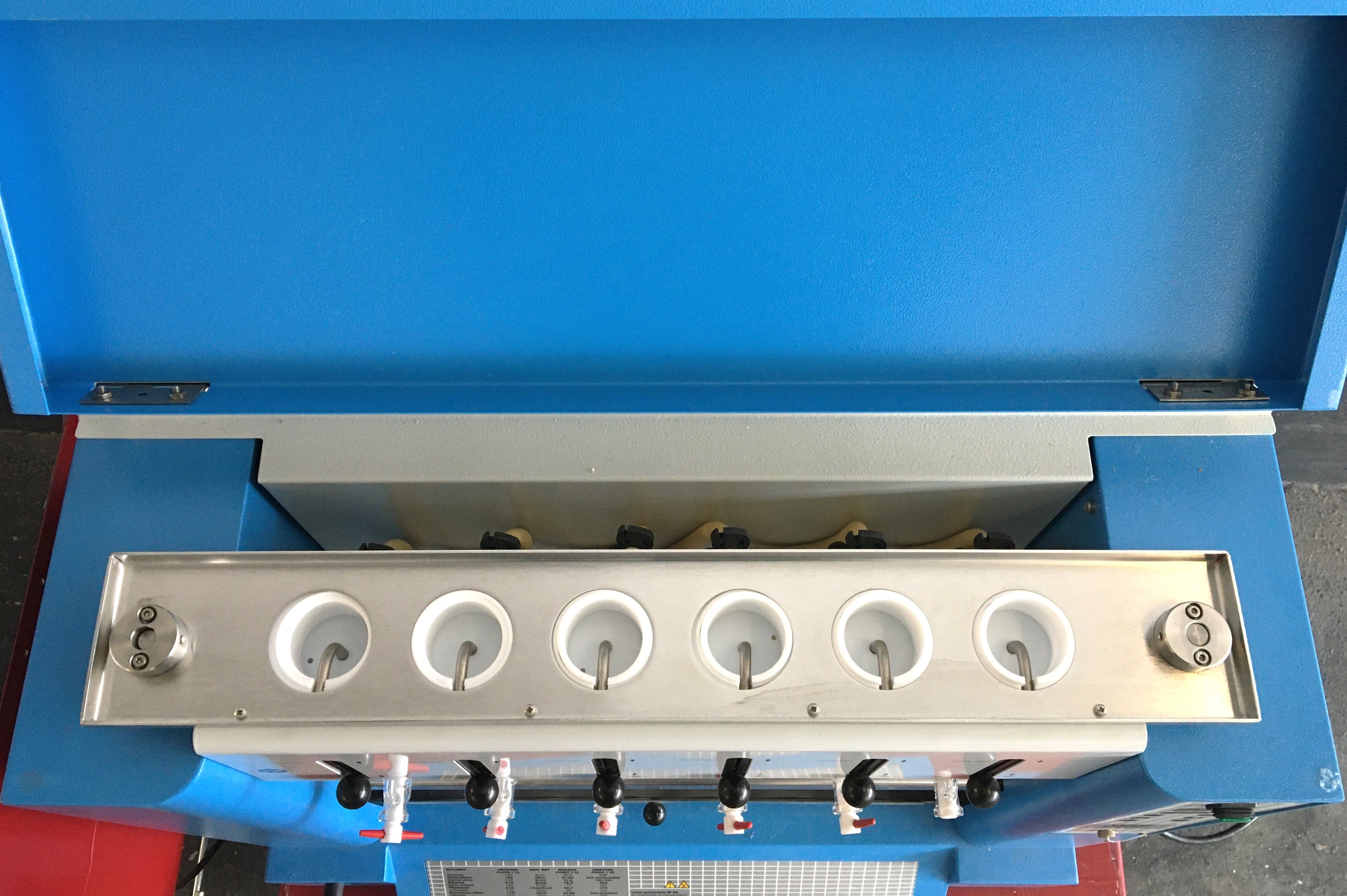 Used VELP SER 148 6-Place Solvent Extractor