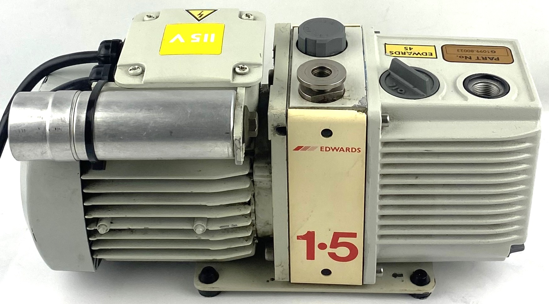 Used Edwards E2M1.5 (Agilent G1099-80023) Rotary Vacuum Pump (1.2cfm)