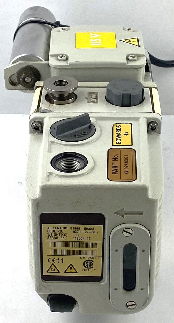 Used Edwards E2M1.5 (Agilent G1099-80023) Rotary Vacuum Pump (1.2cfm)