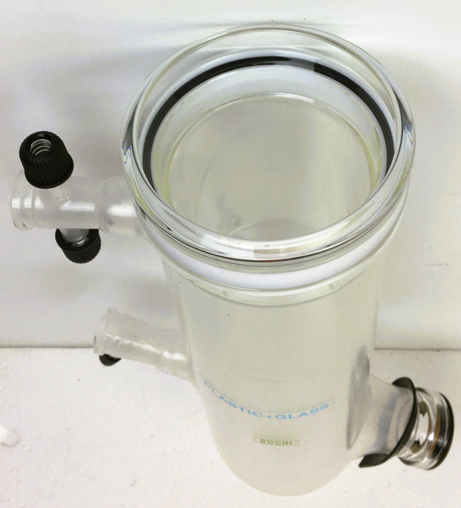 New Open Box Buchi Rotavapor R-100 Rotary Evaporator with B-100 Bath - COMPLETE