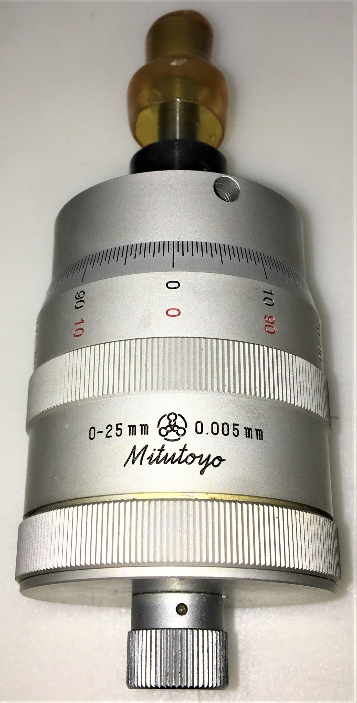 New Open Box Mitutoyo 152-390 Micrometer Head for XY Stage: 0-25mm (X-Axis)