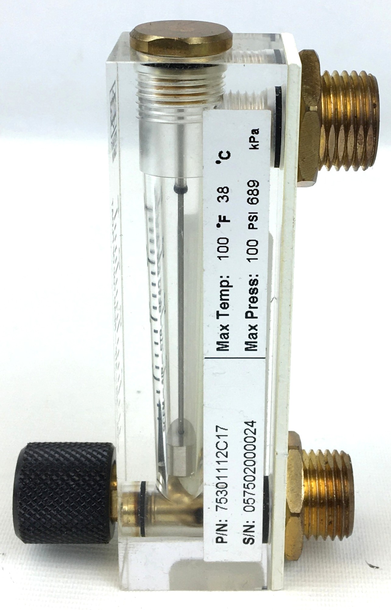 Used King 7530 Series Rotameter (50mm/2")
