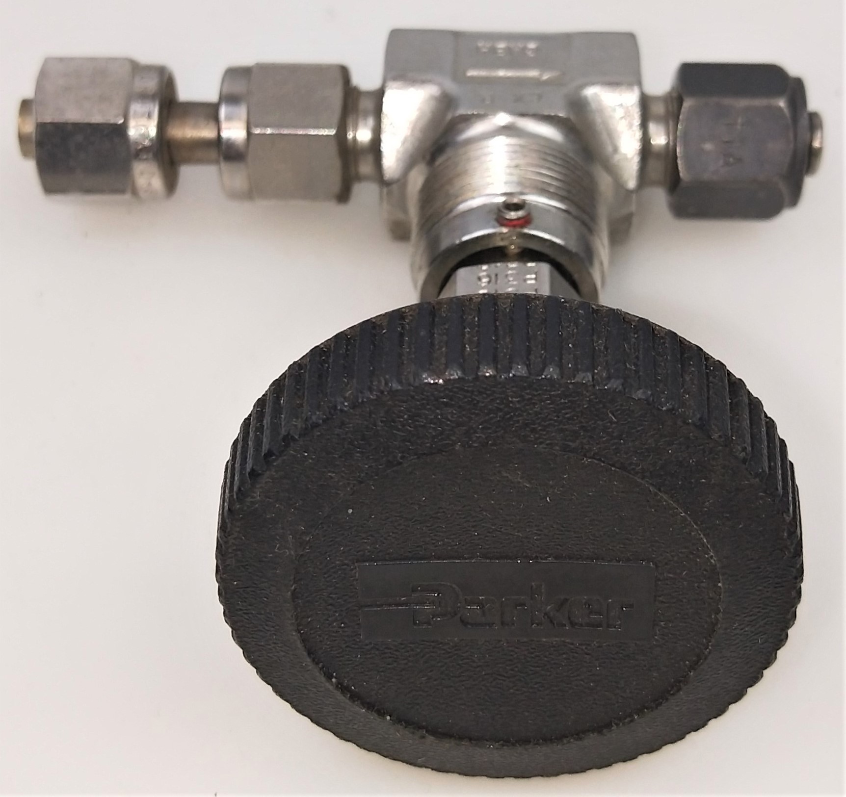 Used Parker V-Series P316 Stainless Steel Needle Valve