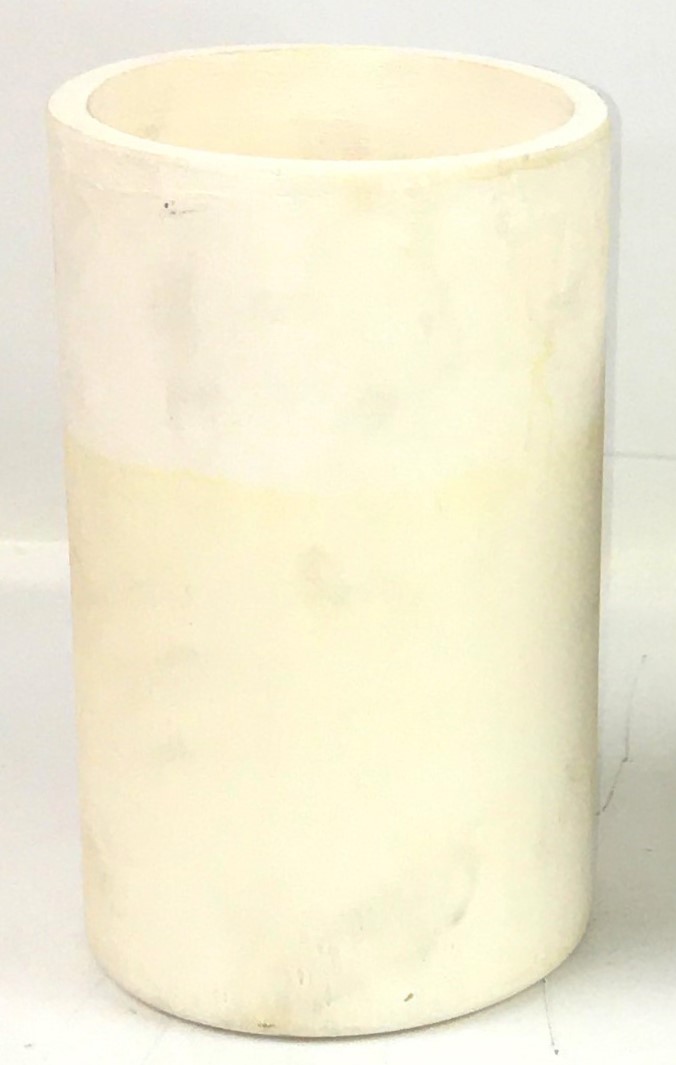 Used Alumina Ceramic Cylindrical Crucible Set - Assorted Volumes