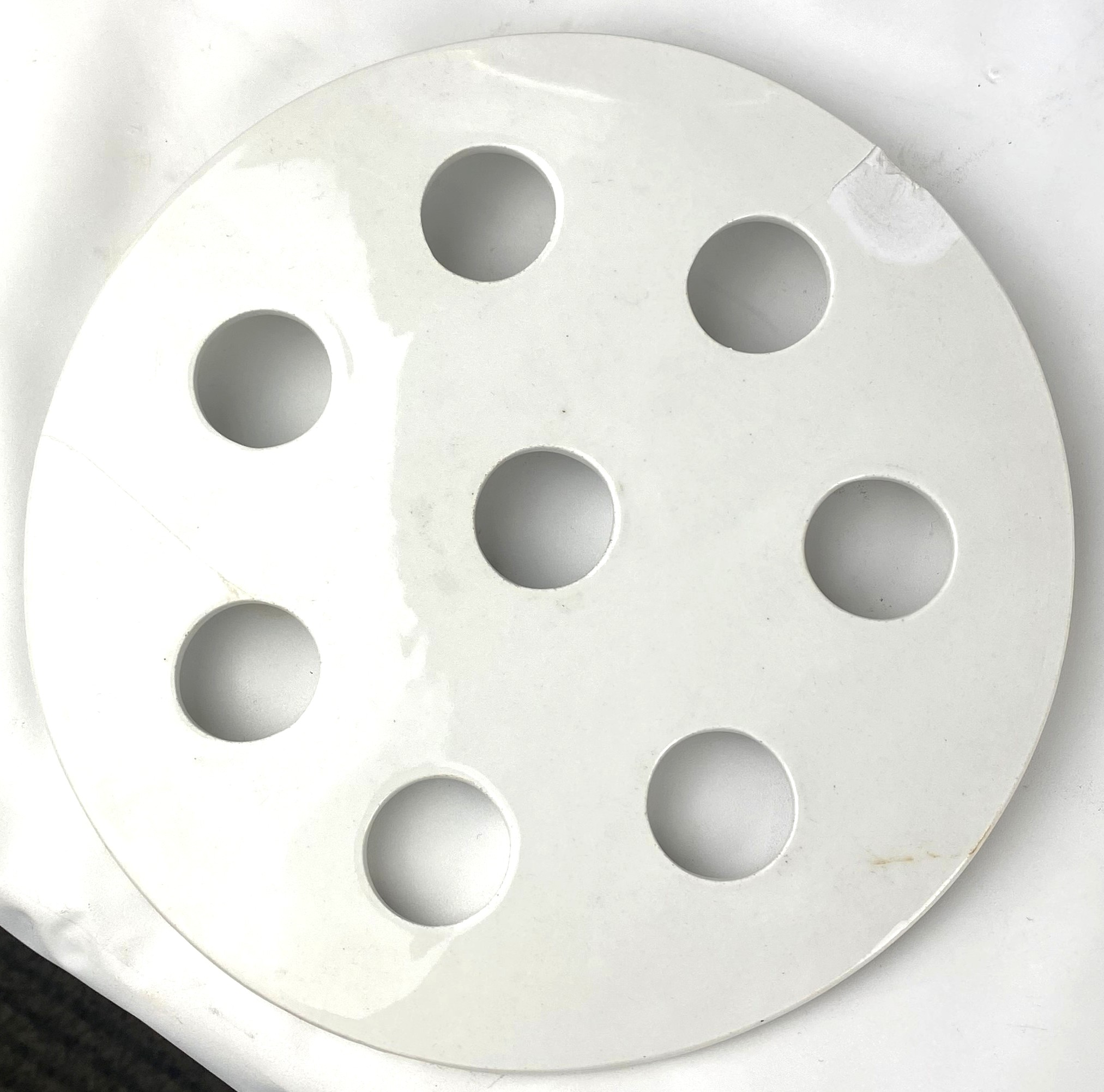 Used Glasswerk Wertheim Glass Desiccator with Support Plate