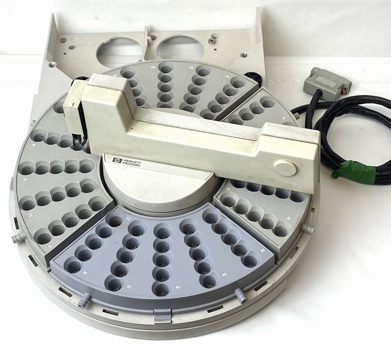 Used Hewlett Packard 18596C  Automatic Liquid Sampler Tray (100-Place)