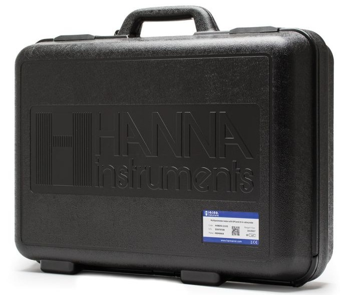 New Hanna HI 9829 Multiparameter pH/ISE/EC/DO/Turbidity Waterproof Meter with GPS Option