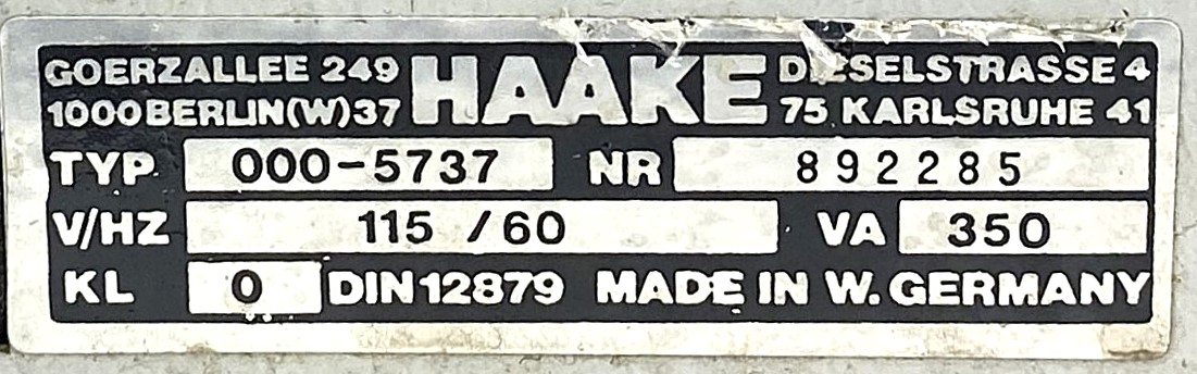 Used Haake D8-G Refrigerated Bath