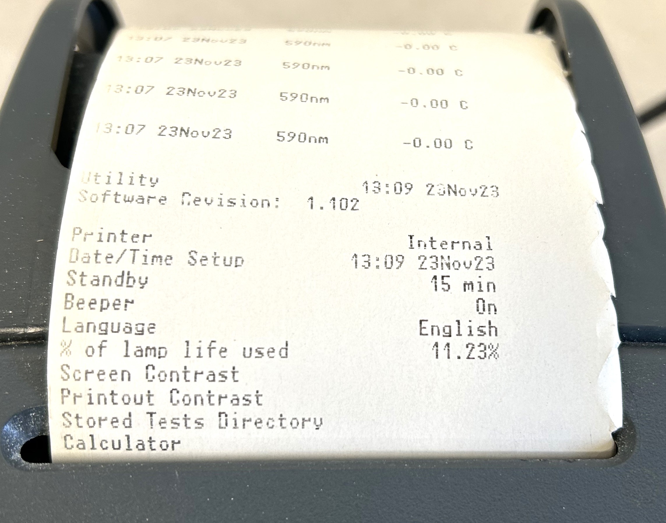 Used ThermoSpectronic Unicam Genesys 10UV Scanning UV-Visible Spectrophotometer (190 to 1100nm)