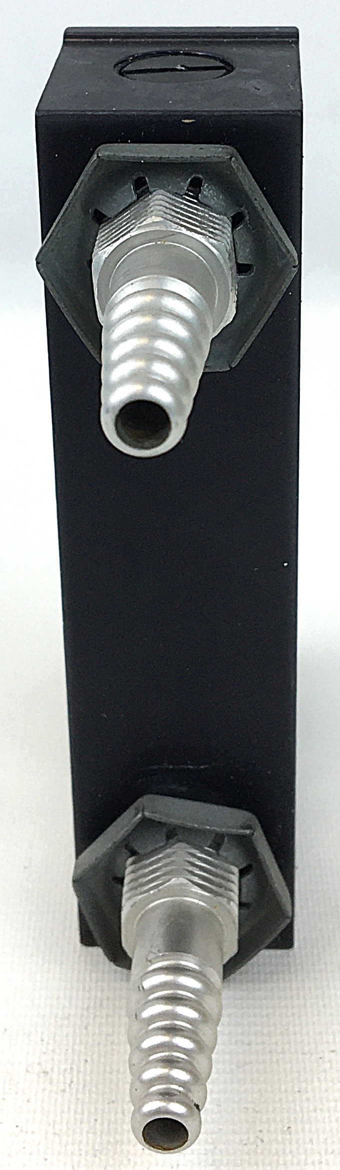 Used Key Instruments Model 2510 Acrylic Block Flowmeter (0–15 SLPM Air)