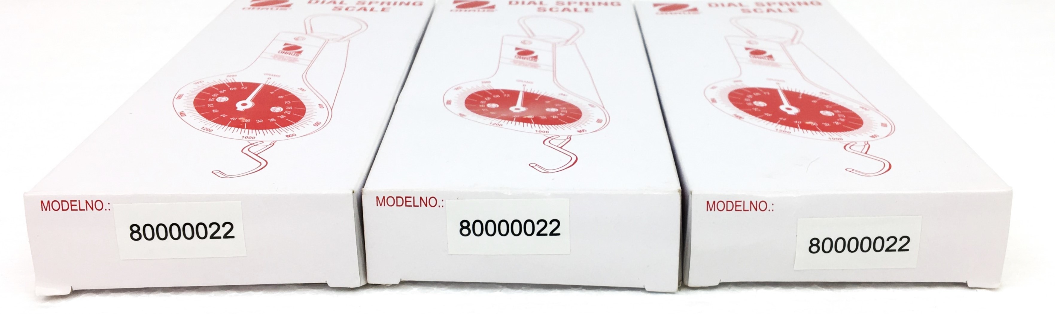 New Open Box Ohaus 8014-MN Dial Spring Scale (2000g/20N)