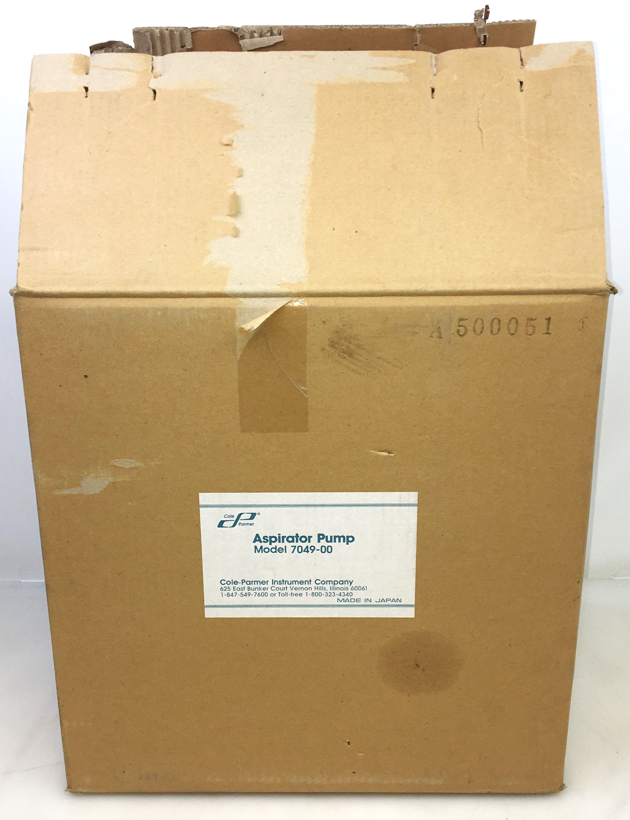 New Open Box Cole-Parmer WP-15 (7049-00) Aspirator Pump (0.5CFM)