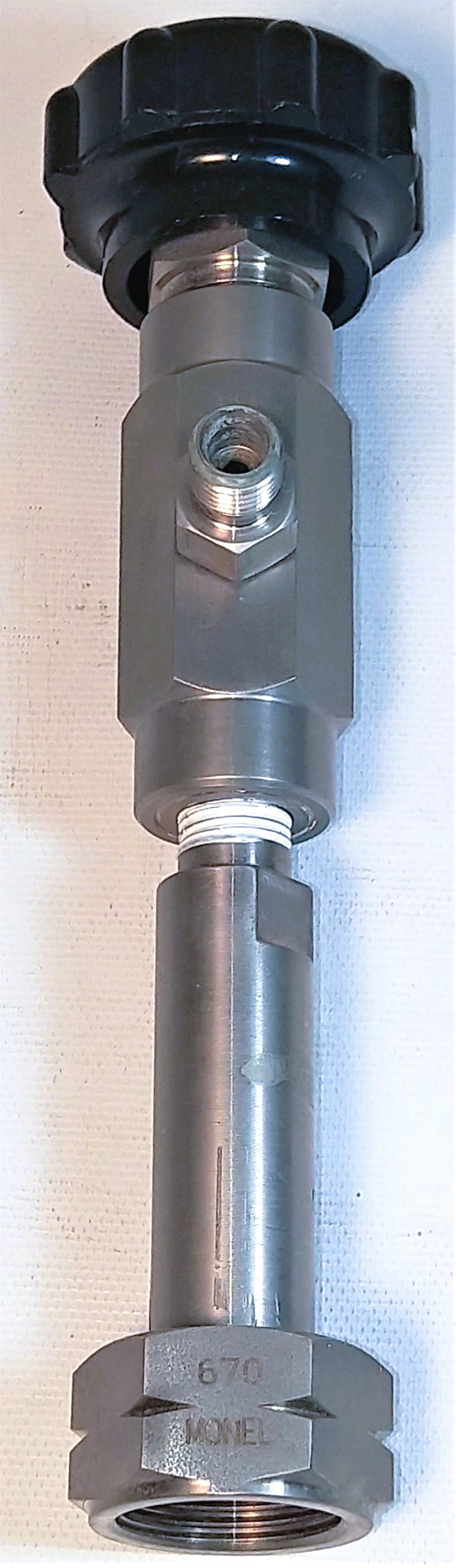 Used Airgas Monel 8550T-670 Flow Control Valve