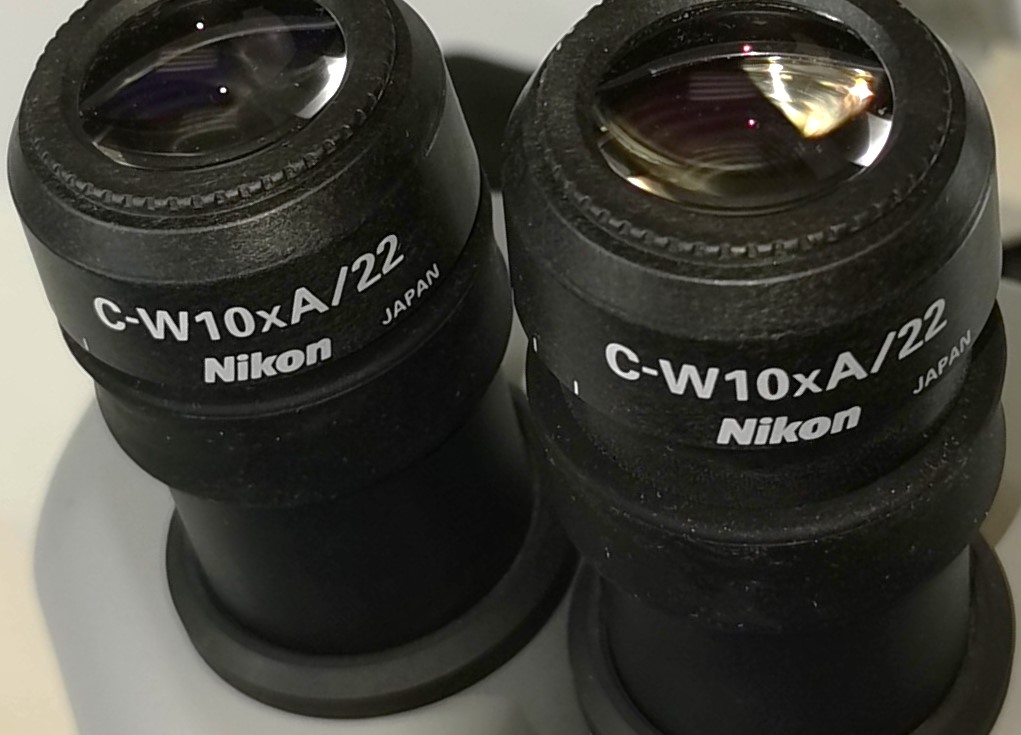 Used Nikon SMZ660 Stereo Zoom Microscope on Boom Stand